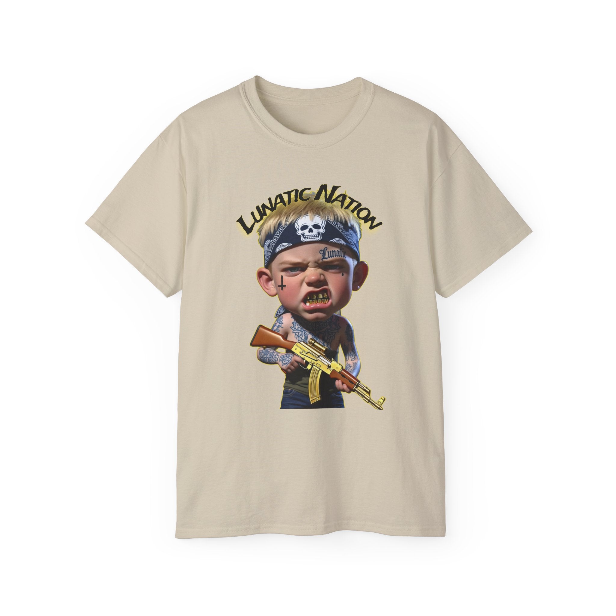 Country Lunatic Band Tee — "Lunatic Nation" Independent Records Shirt