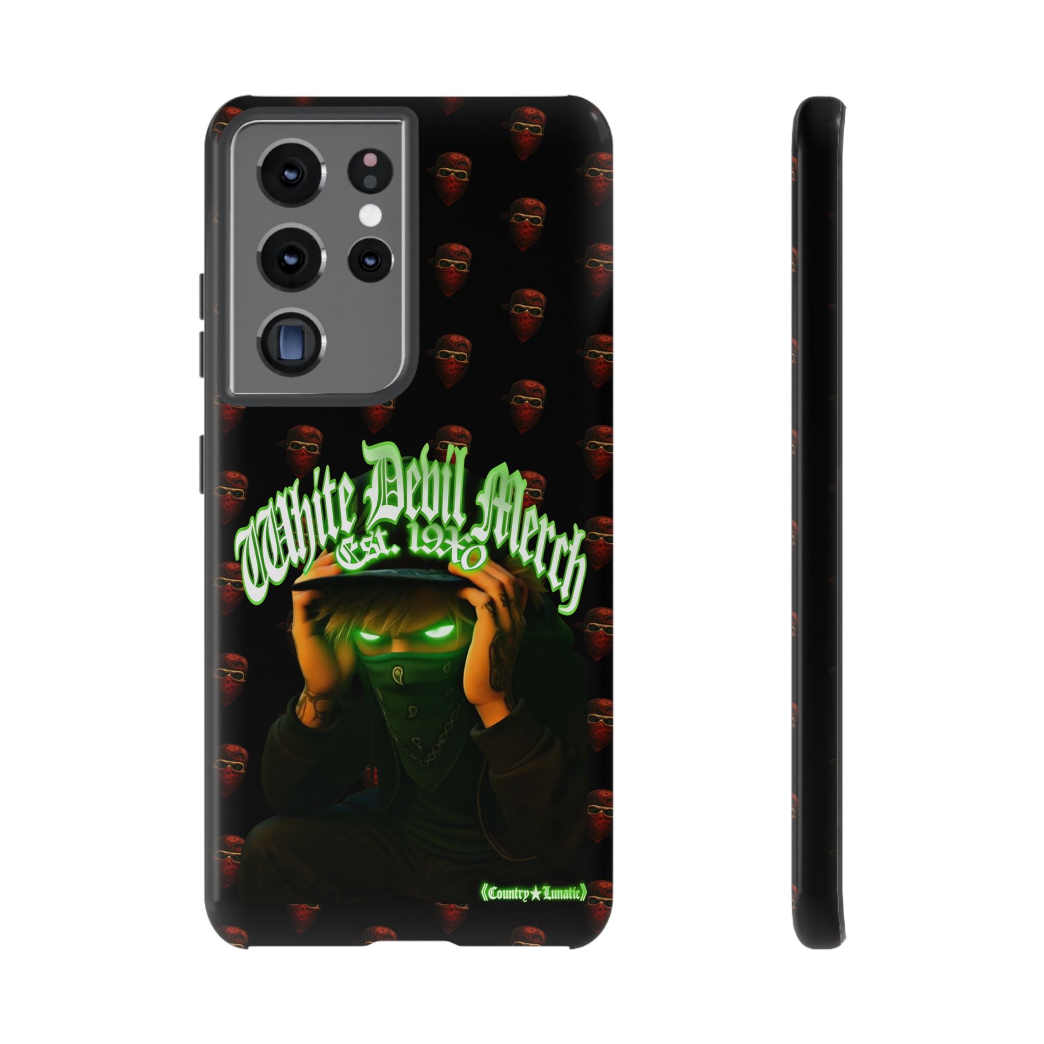 Copy of Copy of Phone Cases - White Devil Merch Collection for iPhones and Google Phones