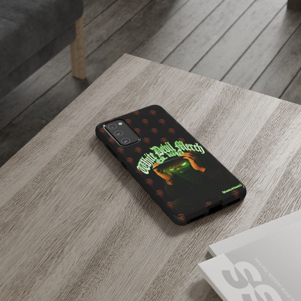 Phone Cases - White Devil Merch Collection for iPhones and Google Phones