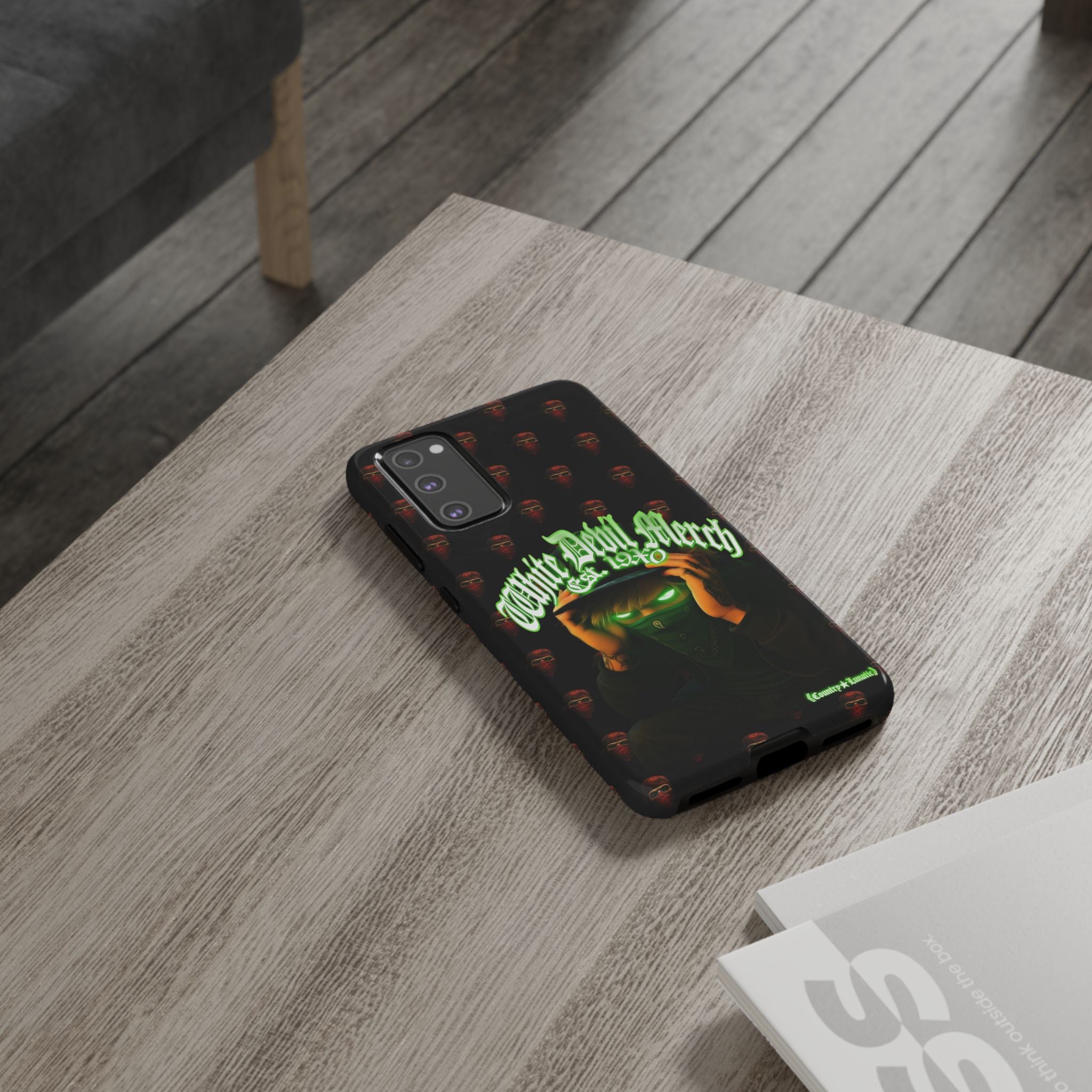 Phone Cases - White Devil Merch Collection for iPhones and Google Phones