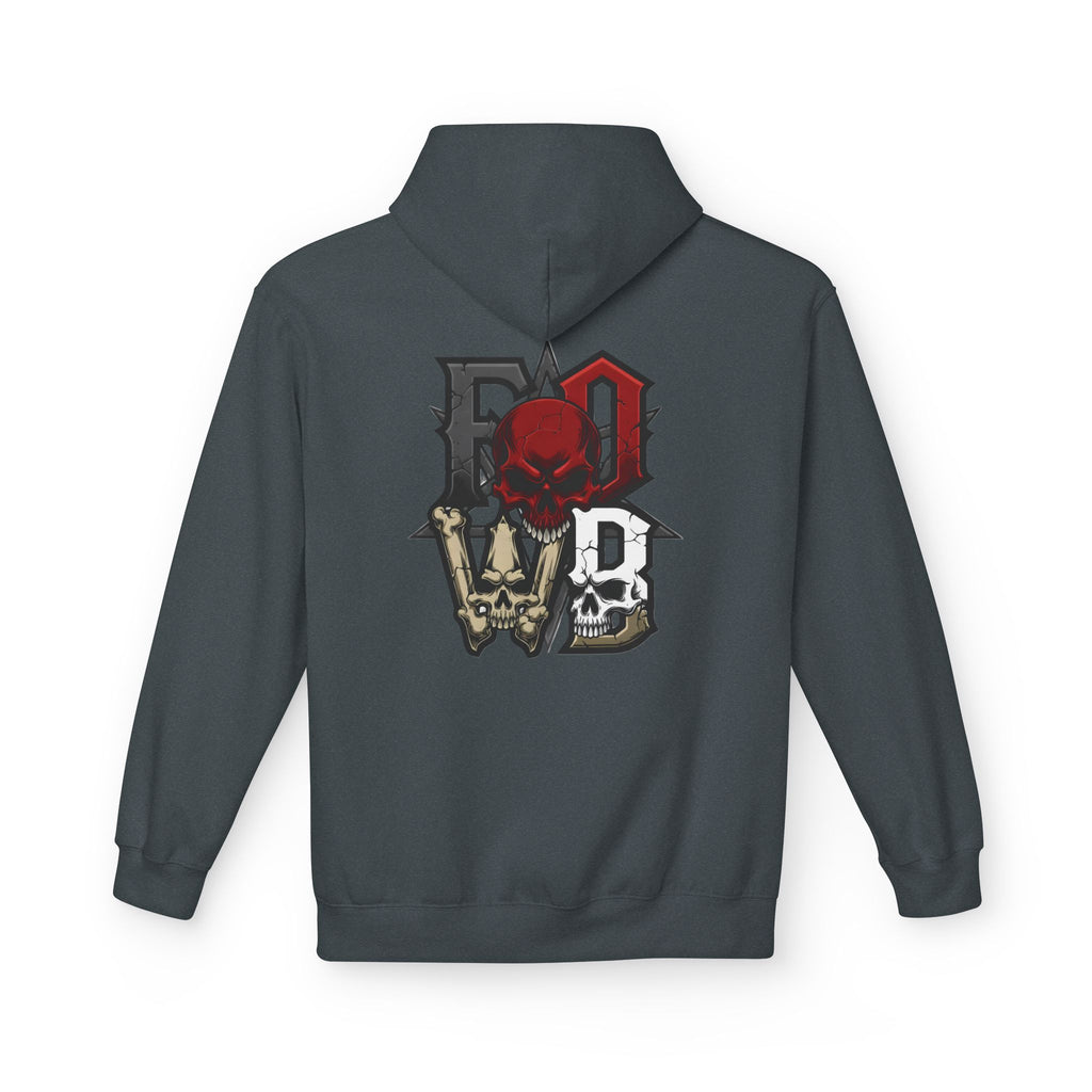 F.O.W.B. Back Art Hoodie — Graphic Midweight Fleece Sweatshirt