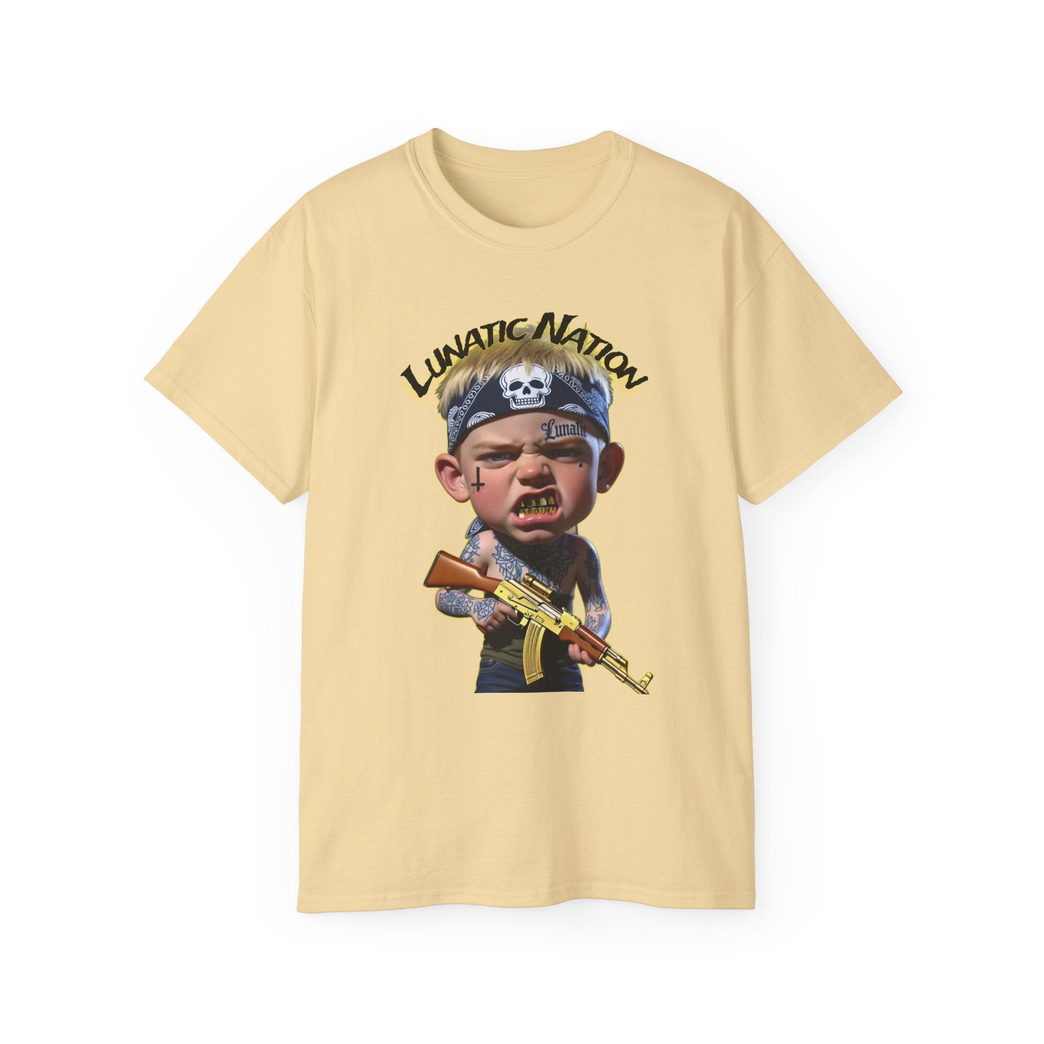 Country Lunatic Band Tee — "Lunatic Nation" Independent Records Shirt