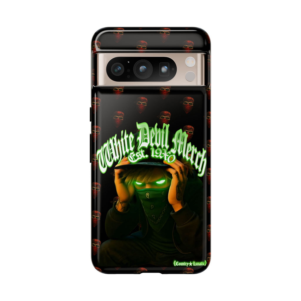 Phone Cases - White Devil Merch Collection for iPhones and Google Phones