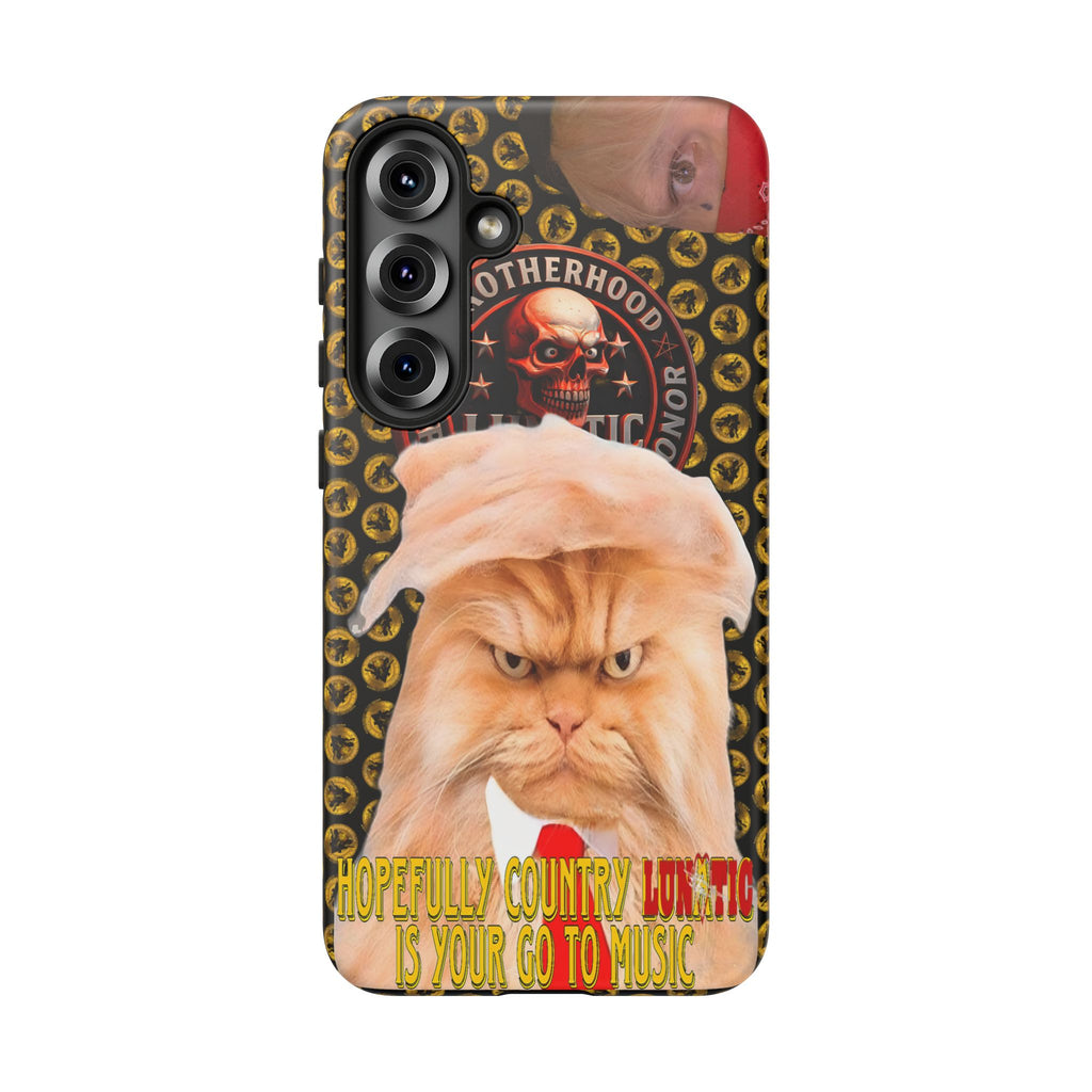 Phone Case - Kitty Country Lunatic Music Lover