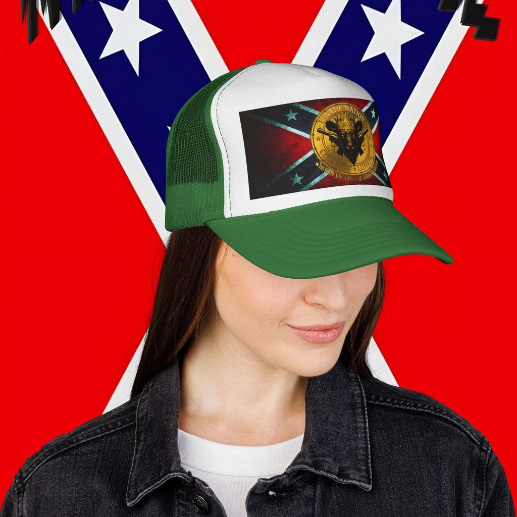 Trucker Cap - Rebel Flag New Logo Design
