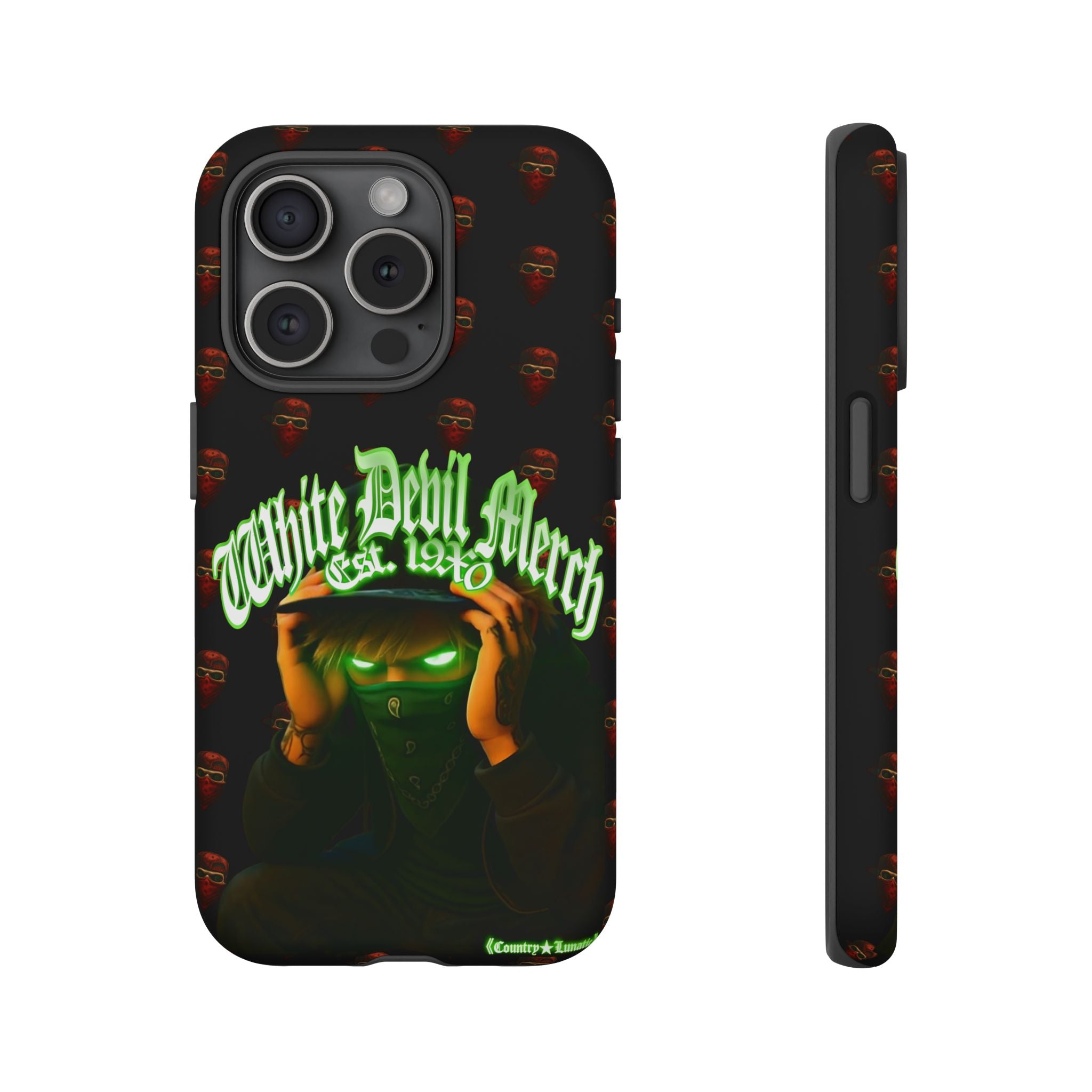 Copy of Copy of Phone Cases - White Devil Merch Collection for iPhones and Google Phones