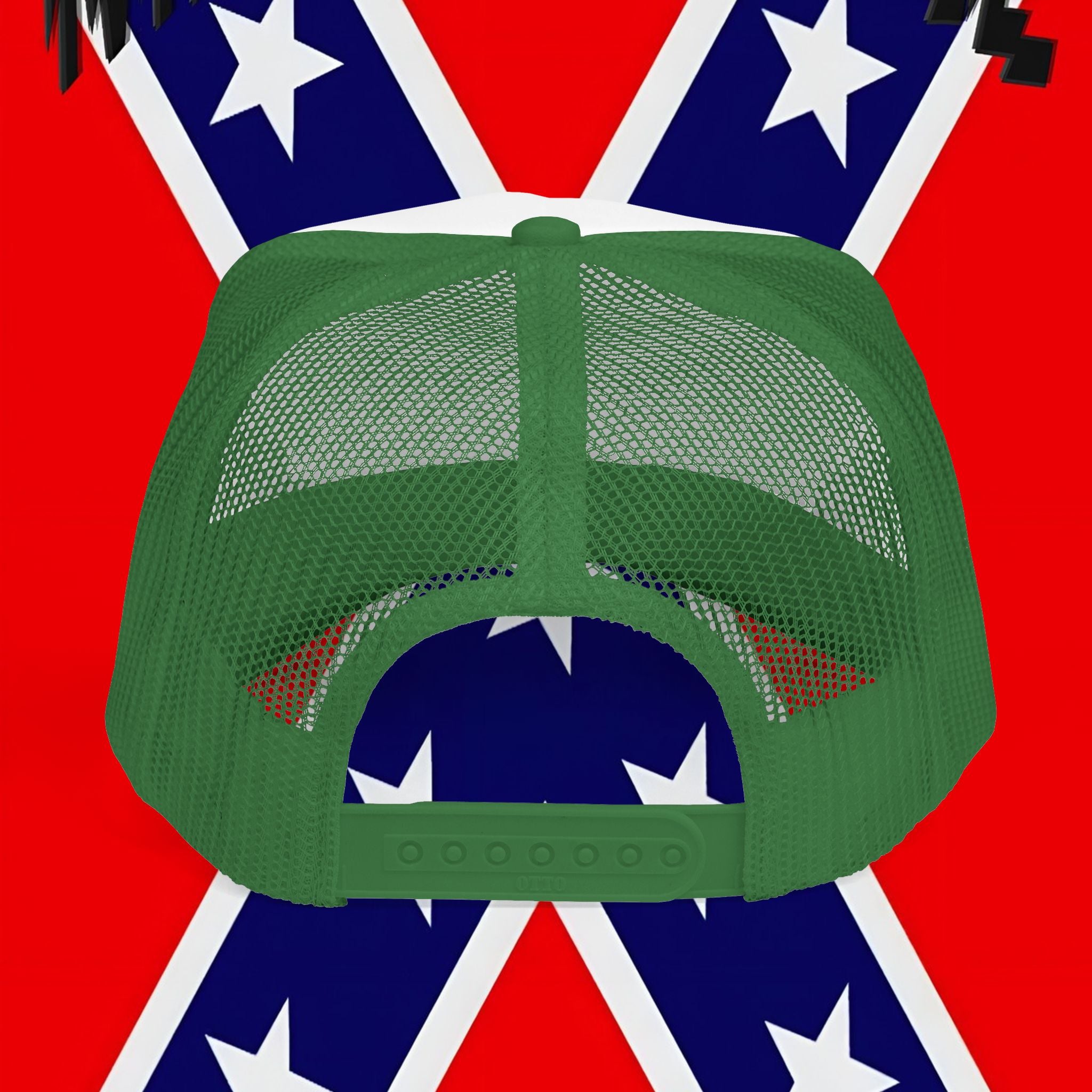 Trucker Cap - Rebel Flag New Logo Design