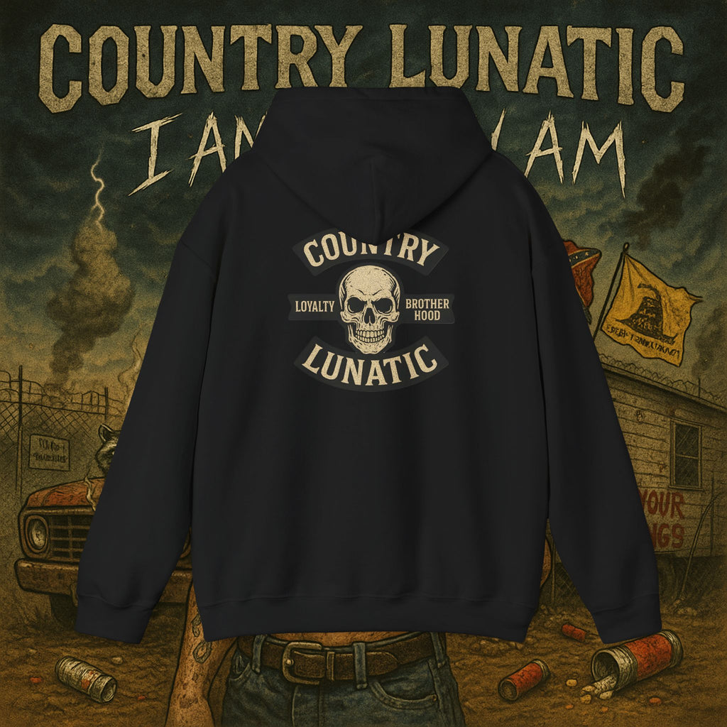 Copy of Lunatic Hooded Sweatshirt - Ride Hard, Die Loud