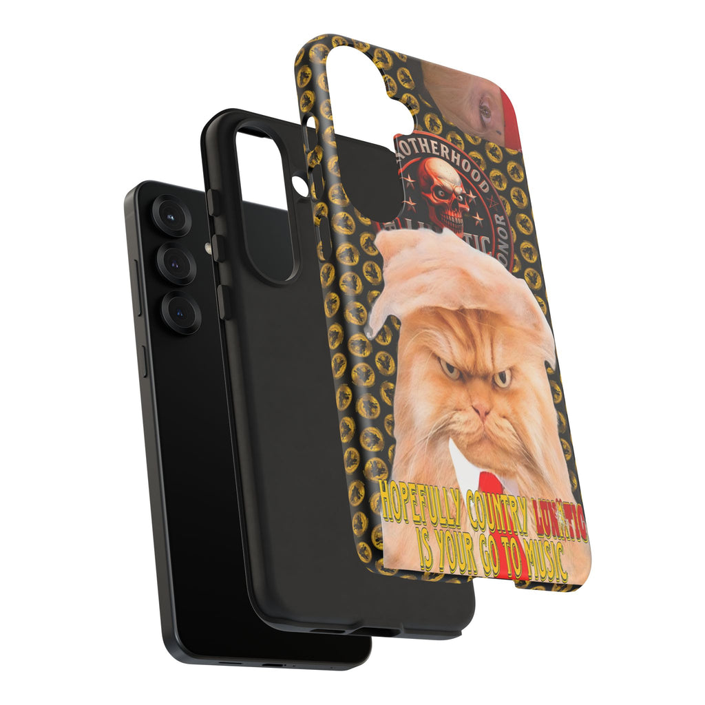 Phone Case - Kitty Country Lunatic Music Lover