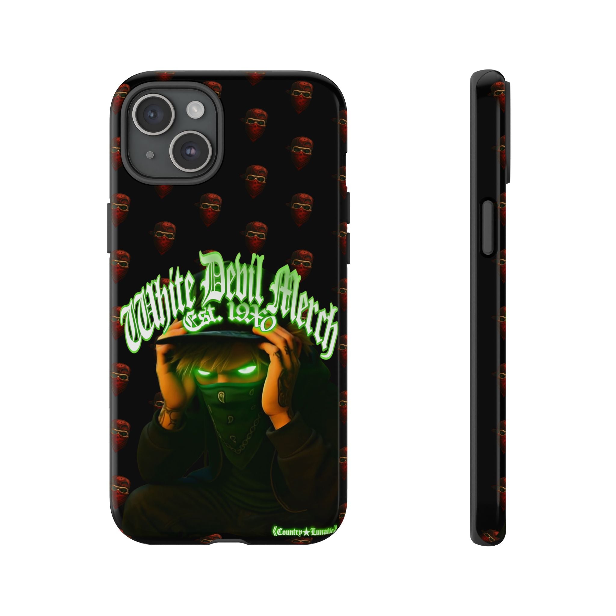 Copy of Copy of Phone Cases - White Devil Merch Collection for iPhones and Google Phones