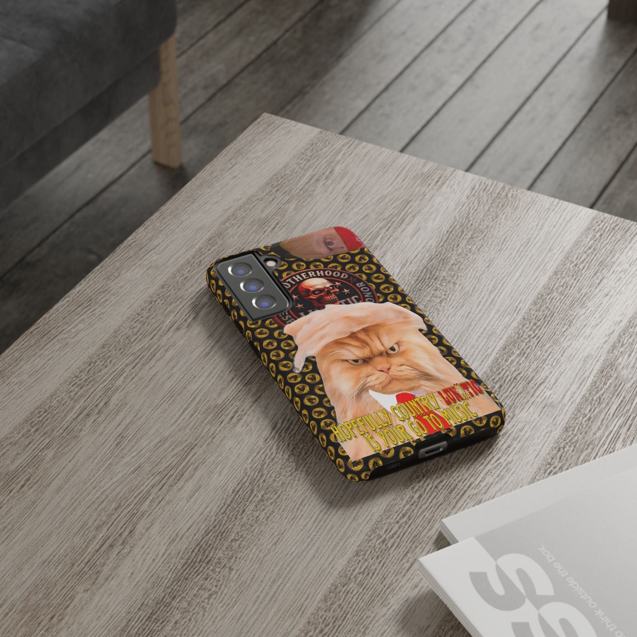 Phone Case - Kitty Country Lunatic Music Lover
