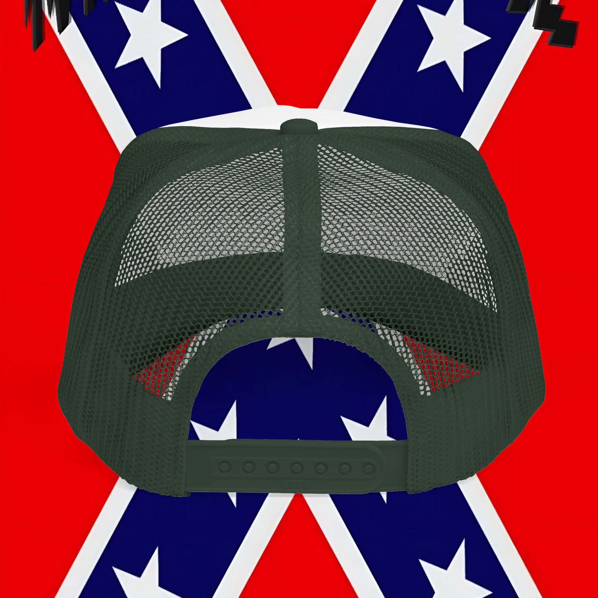 Trucker Cap - Rebel Flag New Logo Design