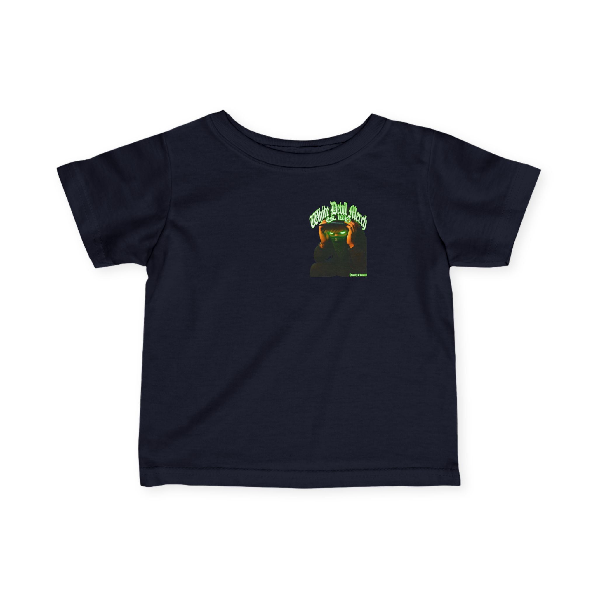 Rebel Spirit Infant Tee: Trendy Kids Apparel, Baby T-Shirt, Fashionable Infant Outfit, Playful Toddler Wear, Unique Baby Gift