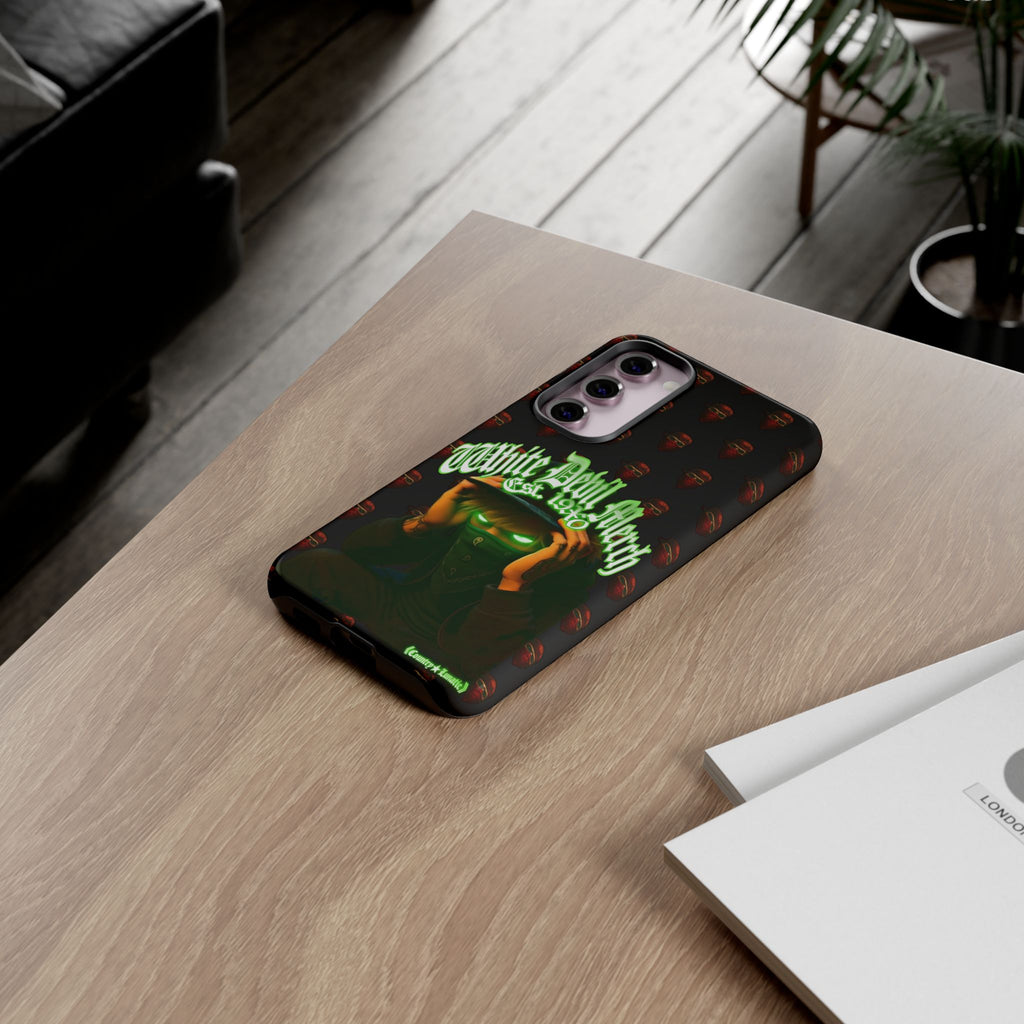 Phone Cases - White Devil Merch Collection for iPhones and Google Phones
