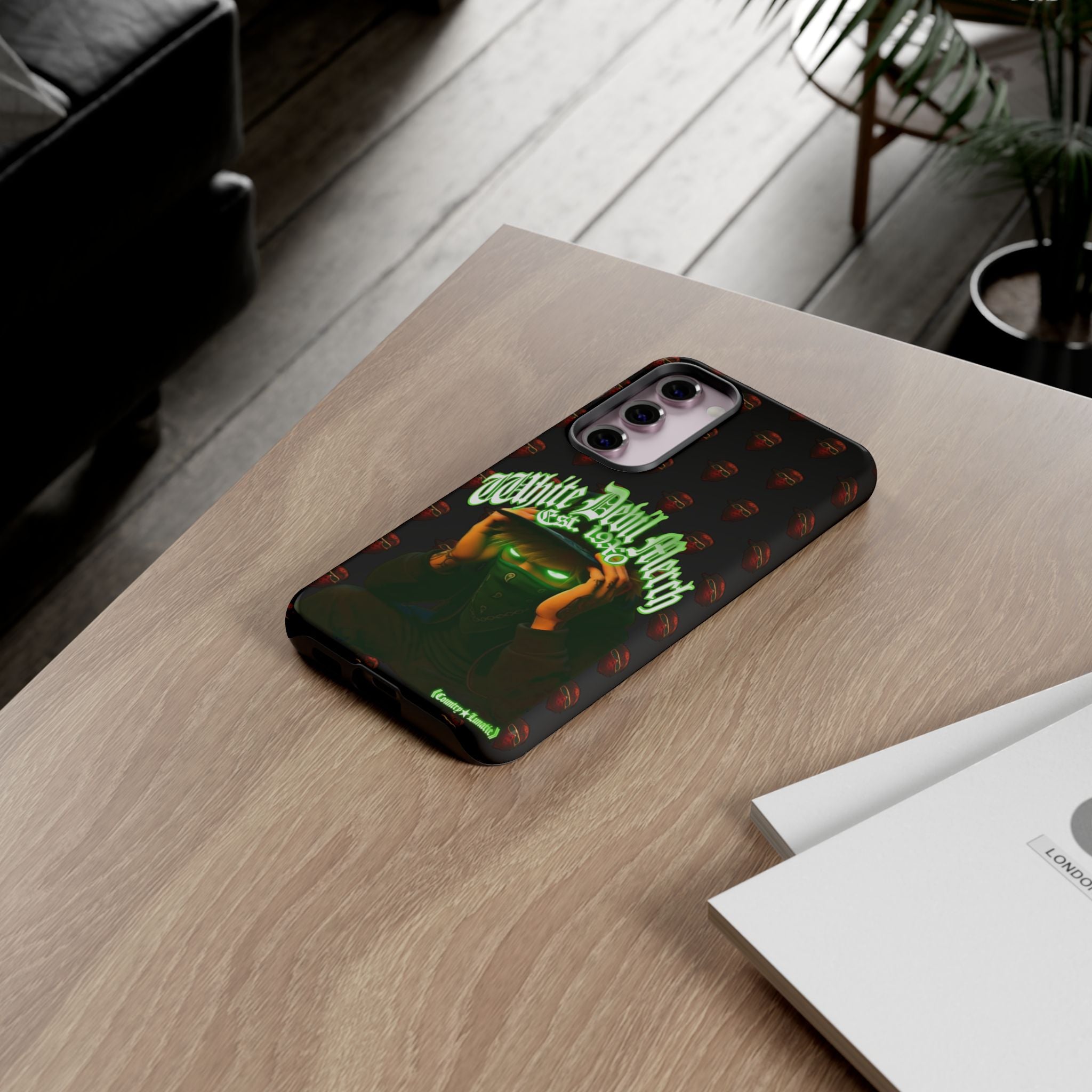 Phone Cases - White Devil Merch Collection for iPhones and Google Phones