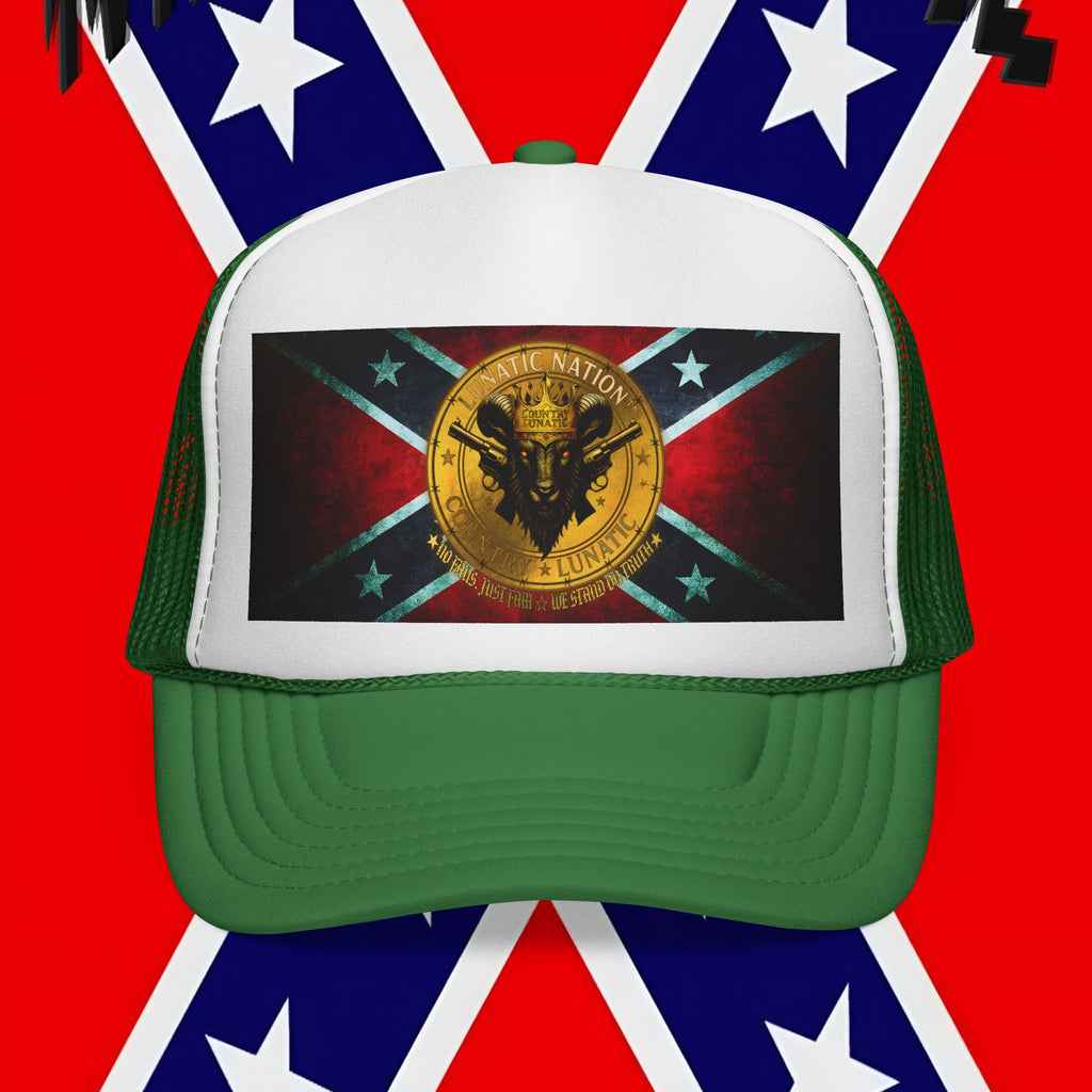 Trucker Cap - Rebel Flag New Logo Design