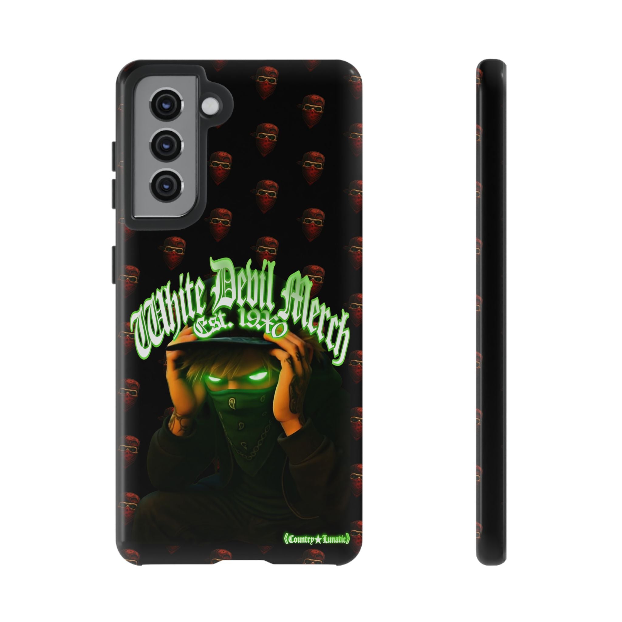 Copy of Copy of Phone Cases - White Devil Merch Collection for iPhones and Google Phones