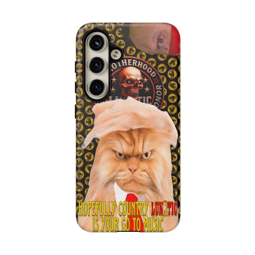 Phone Case - Kitty Country Lunatic Music Lover