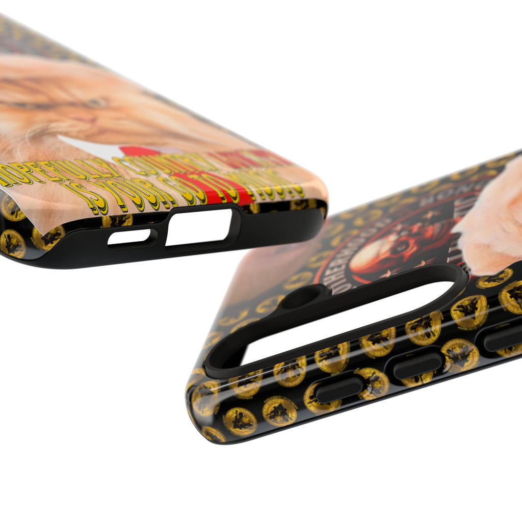 Phone Case - Kitty Country Lunatic Music Lover