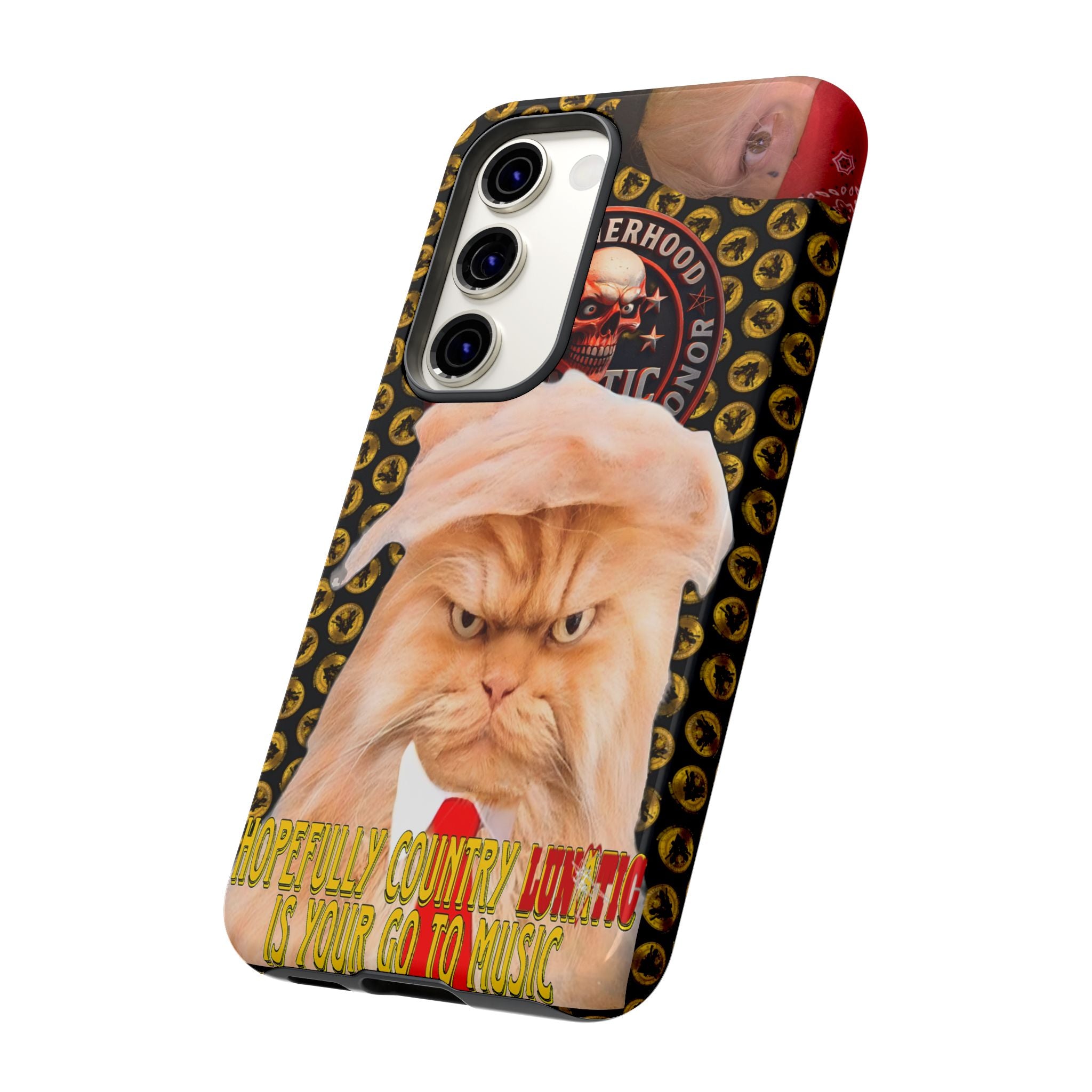 Phone Case - Kitty Country Lunatic Music Lover