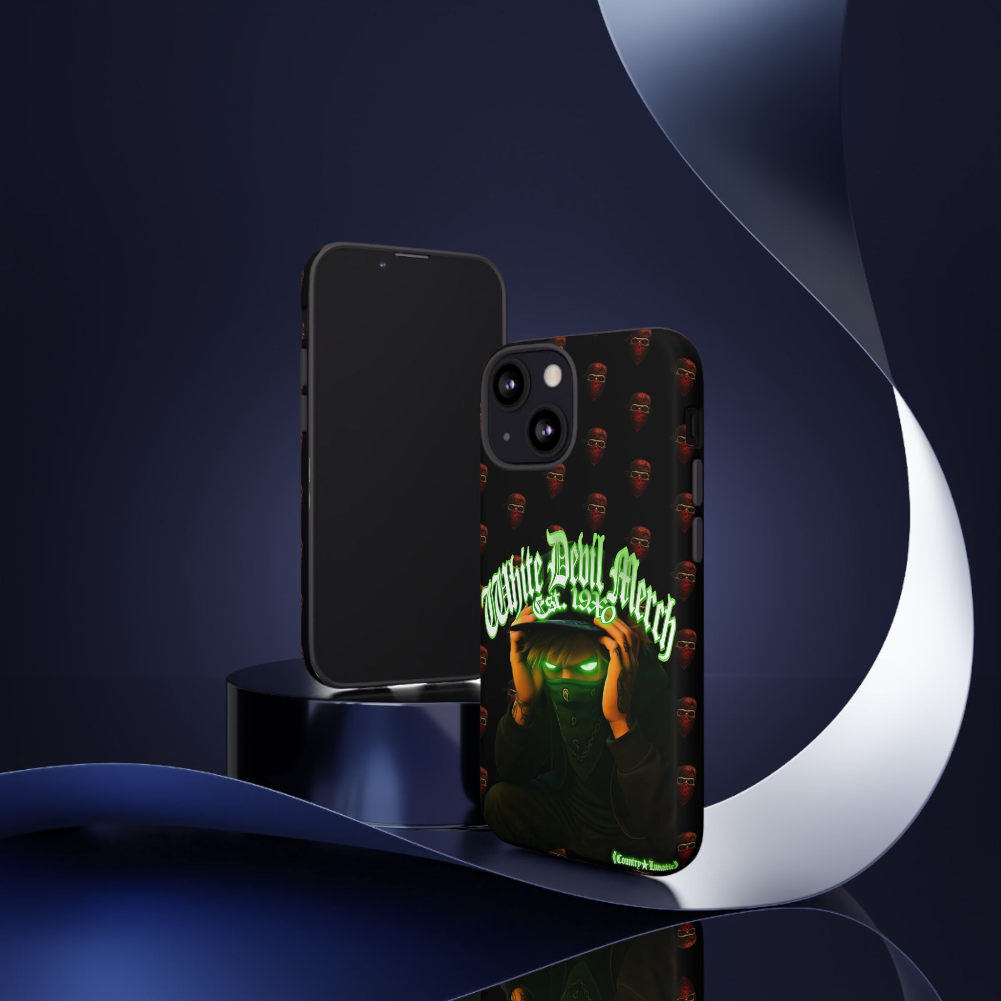 Copy of Copy of Phone Cases - White Devil Merch Collection for iPhones and Google Phones