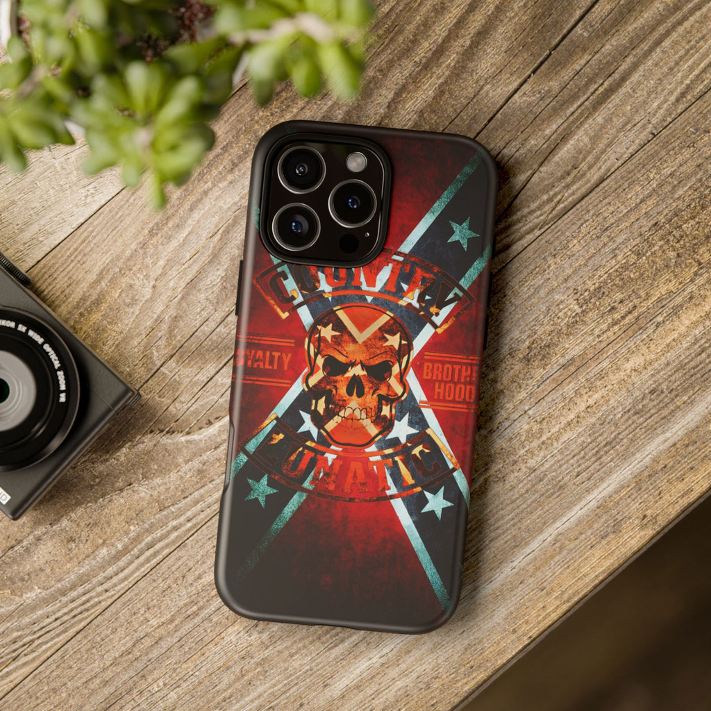 Phone Case - The Rebel Country Lunatic Tough Case