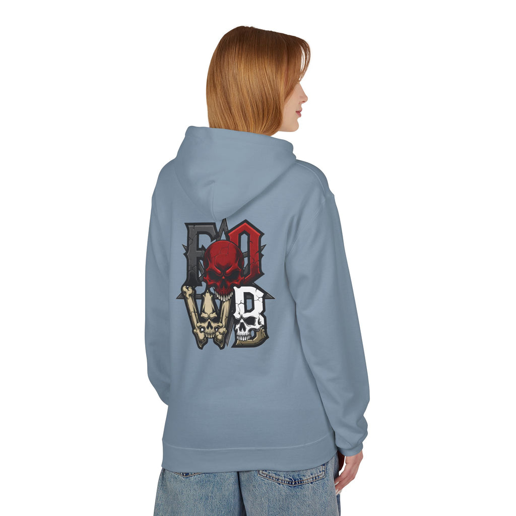 F.O.W.B. Back Art Hoodie — Graphic Midweight Fleece Sweatshirt
