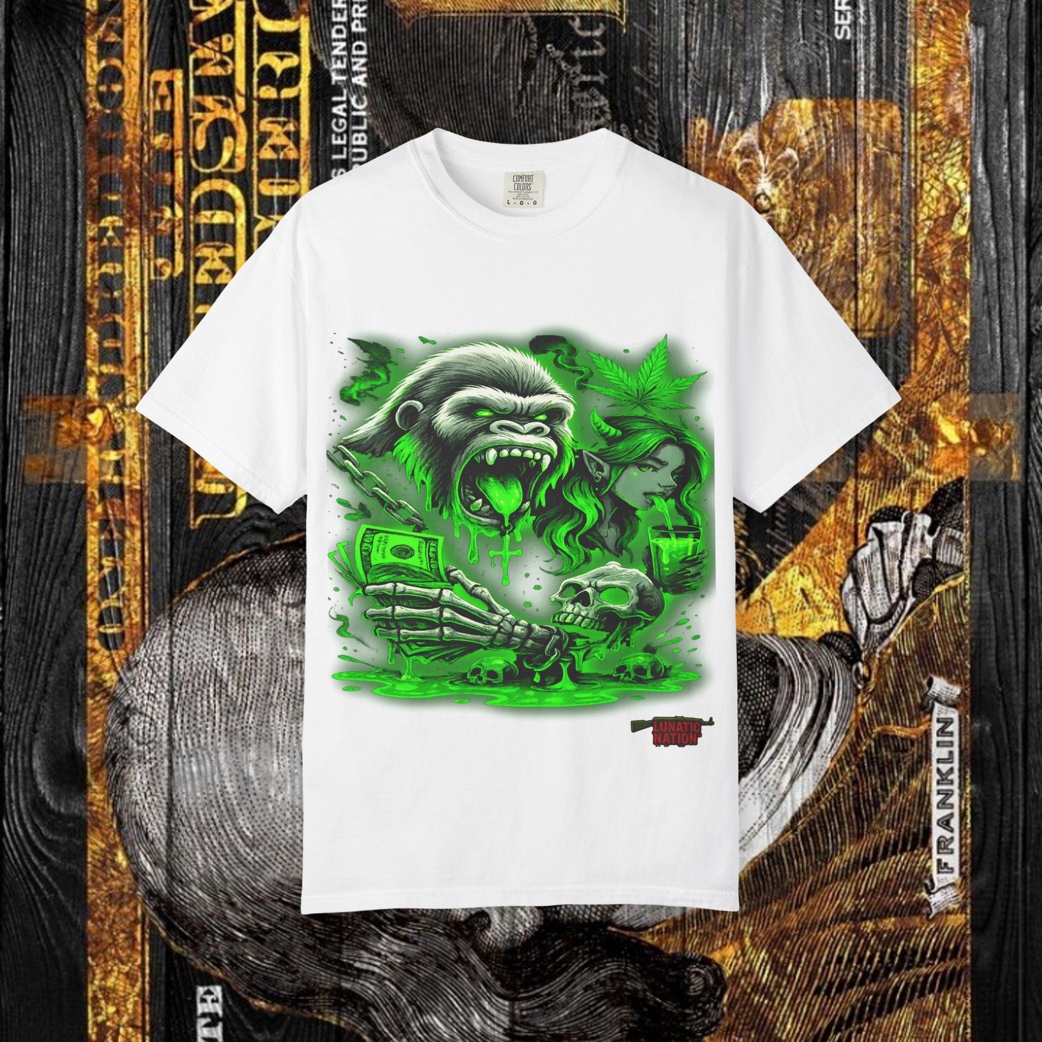 Country Lunatic Lunatic Nation T-shirt 420 Special Edition