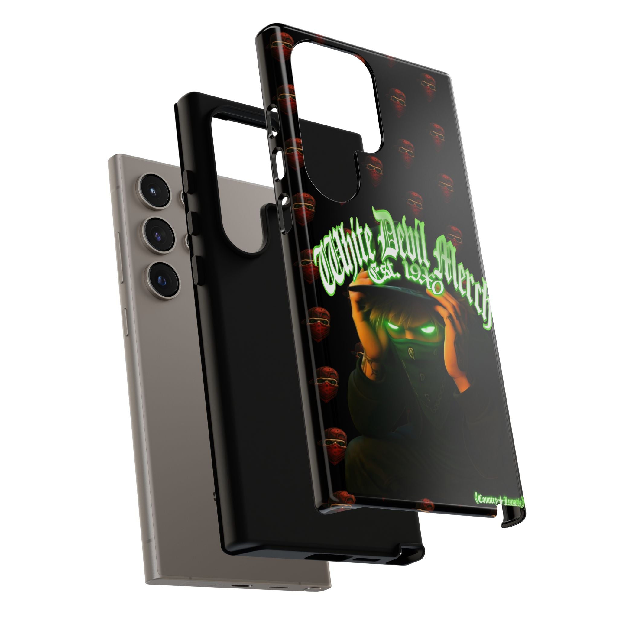Phone Cases - White Devil Merch Collection for iPhones and Google Phones
