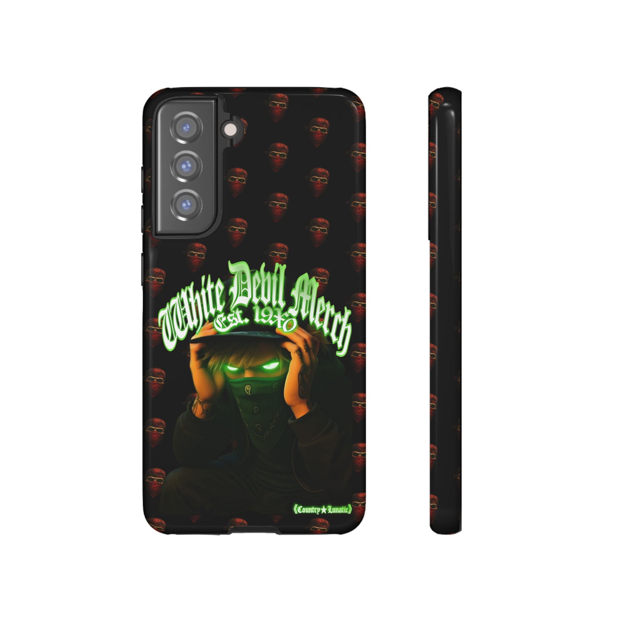 Copy of Copy of Phone Cases - White Devil Merch Collection for iPhones and Google Phones