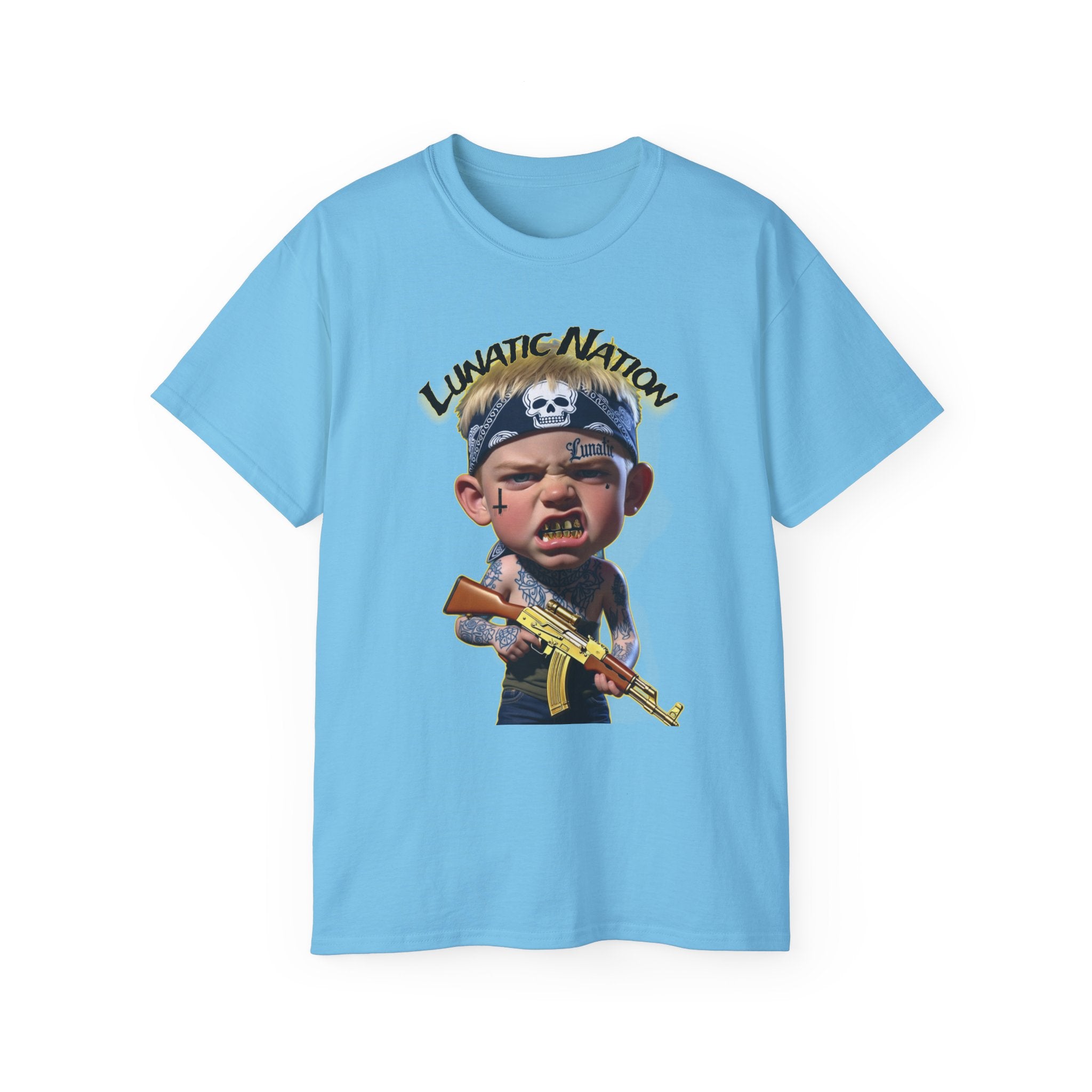 Country Lunatic Band Tee — "Lunatic Nation" Independent Records Shirt