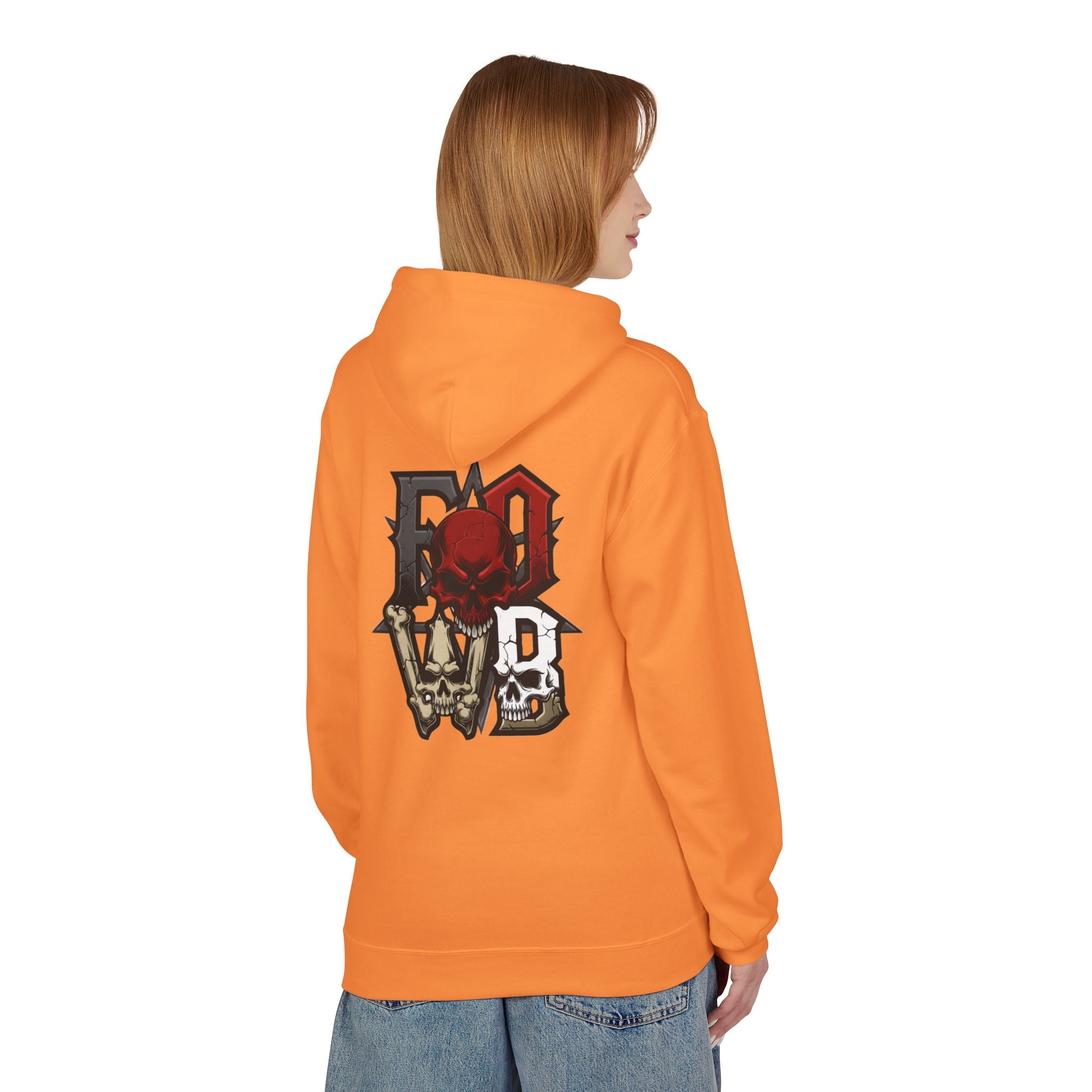 F.O.W.B. Back Art Hoodie — Graphic Midweight Fleece Sweatshirt