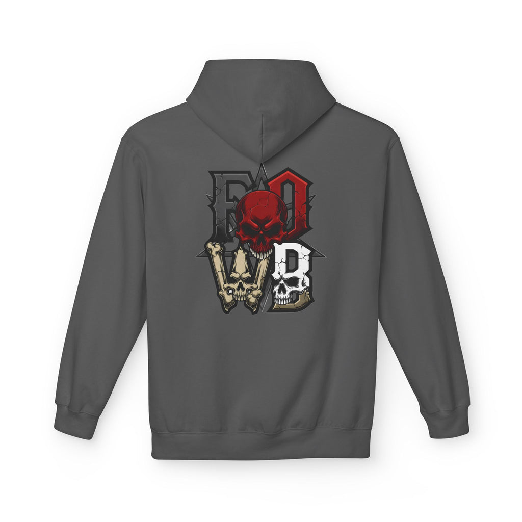F.O.W.B. Back Art Hoodie — Graphic Midweight Fleece Sweatshirt