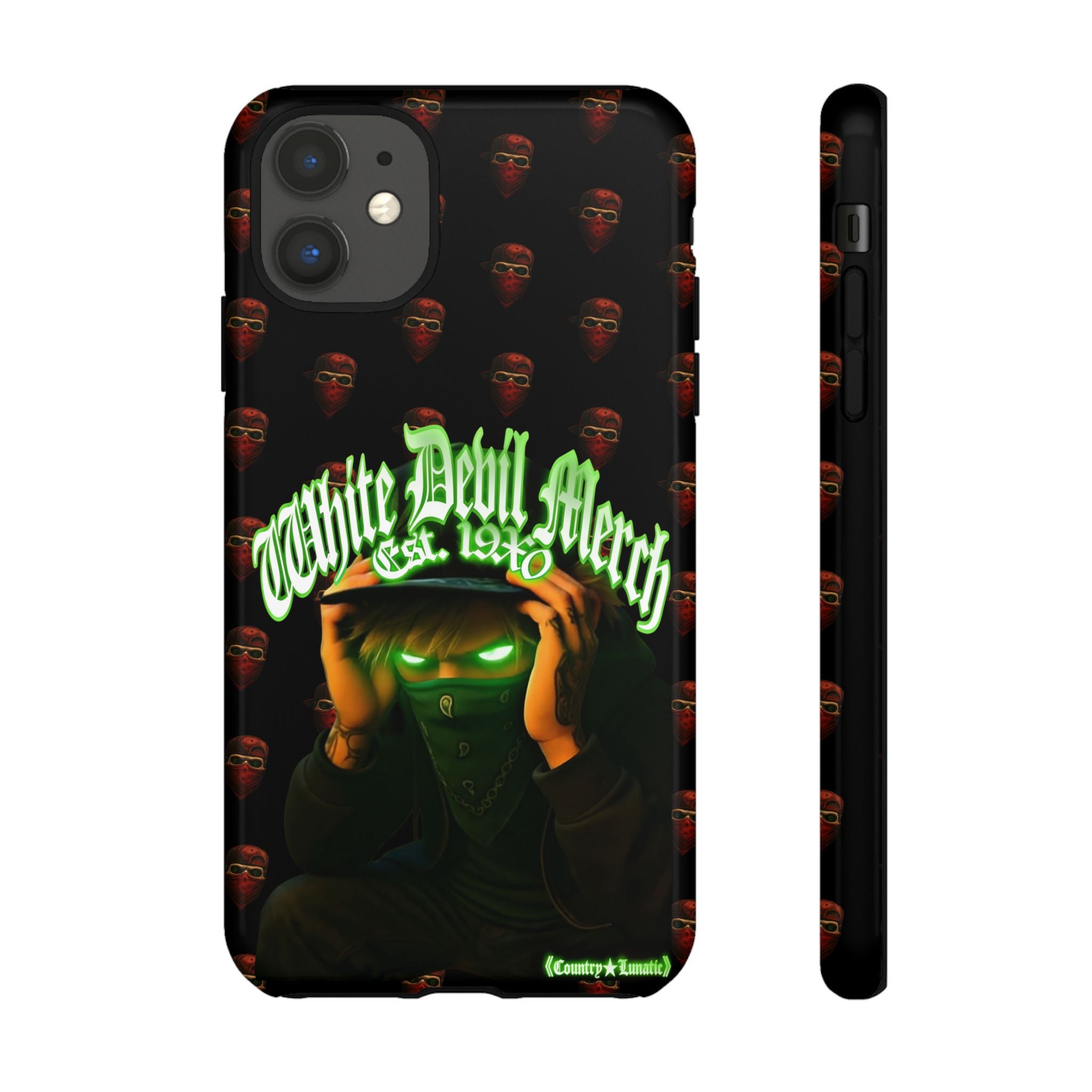 Copy of Copy of Phone Cases - White Devil Merch Collection for iPhones and Google Phones