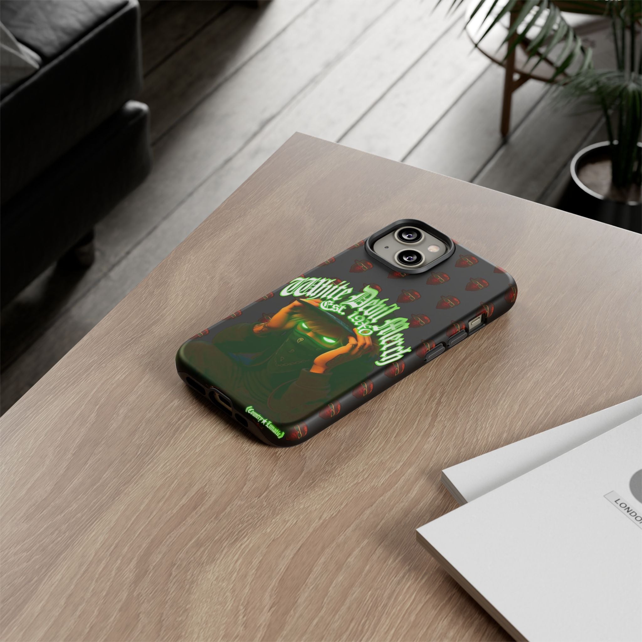 Phone Cases - White Devil Merch Collection for iPhones and Google Phones