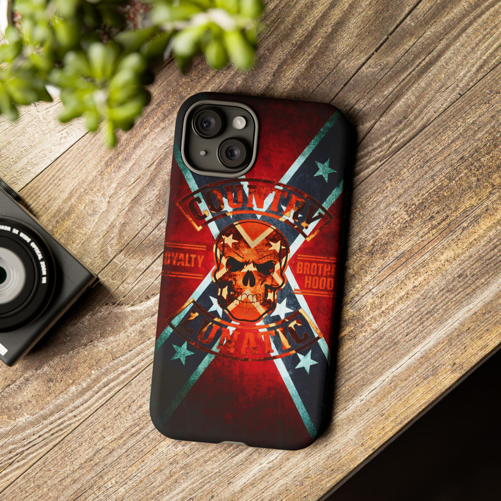Phone Case - The Rebel Country Lunatic Tough Case