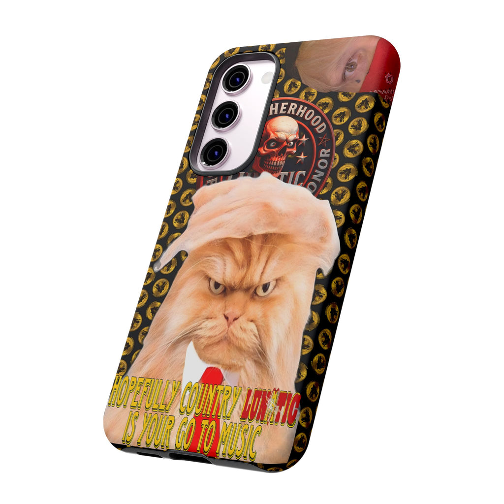 Phone Case - Kitty Country Lunatic Music Lover