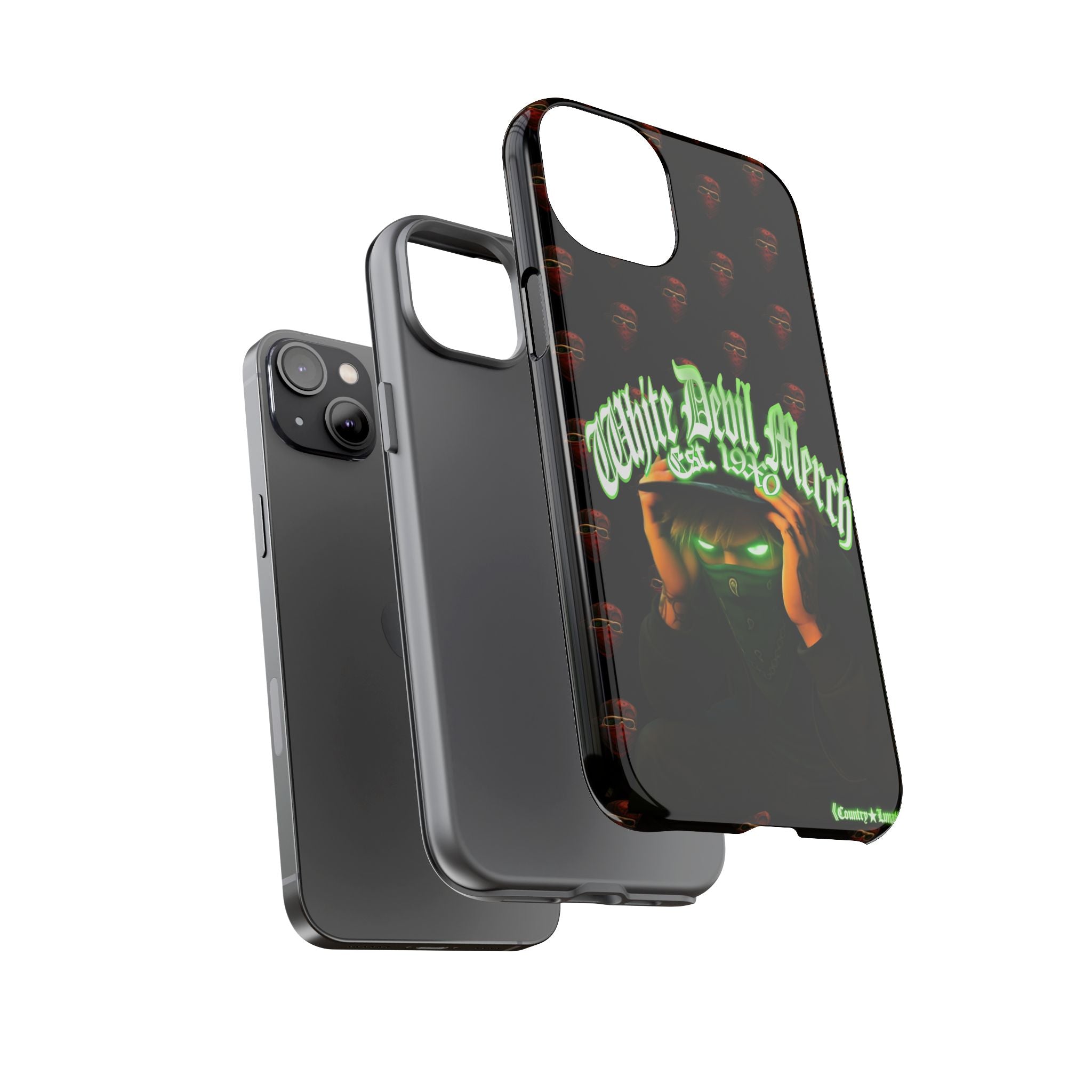 Phone Cases - White Devil Merch Collection for iPhones and Google Phones