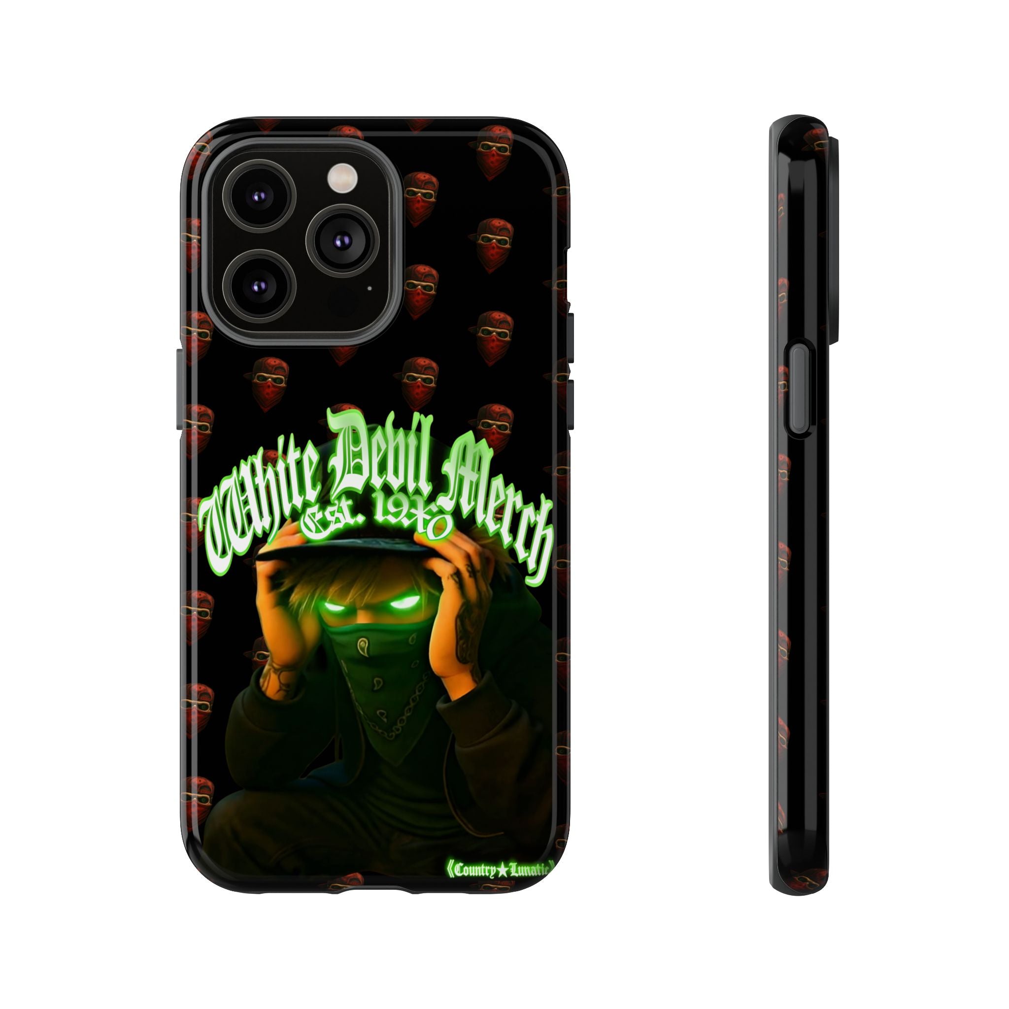 Copy of Copy of Phone Cases - White Devil Merch Collection for iPhones and Google Phones