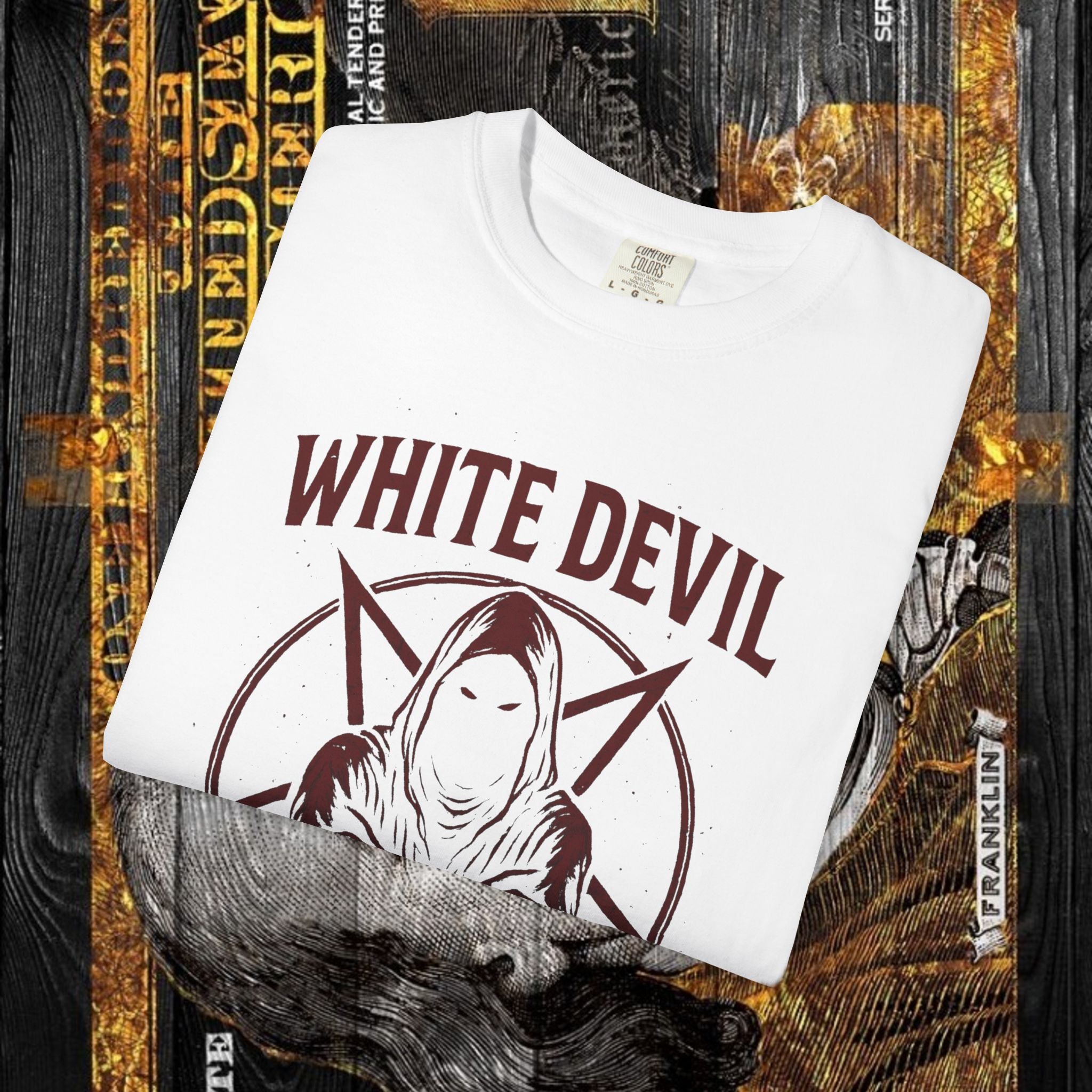 Garment-Dyed T-shirt Country Lunatic & Lunatic Nation Demonic Intentions Edition
