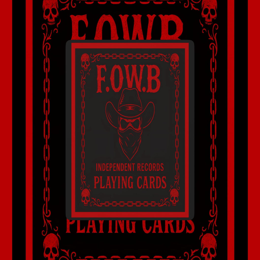 Playing Cards - F O W B Independent Records LLC Edition