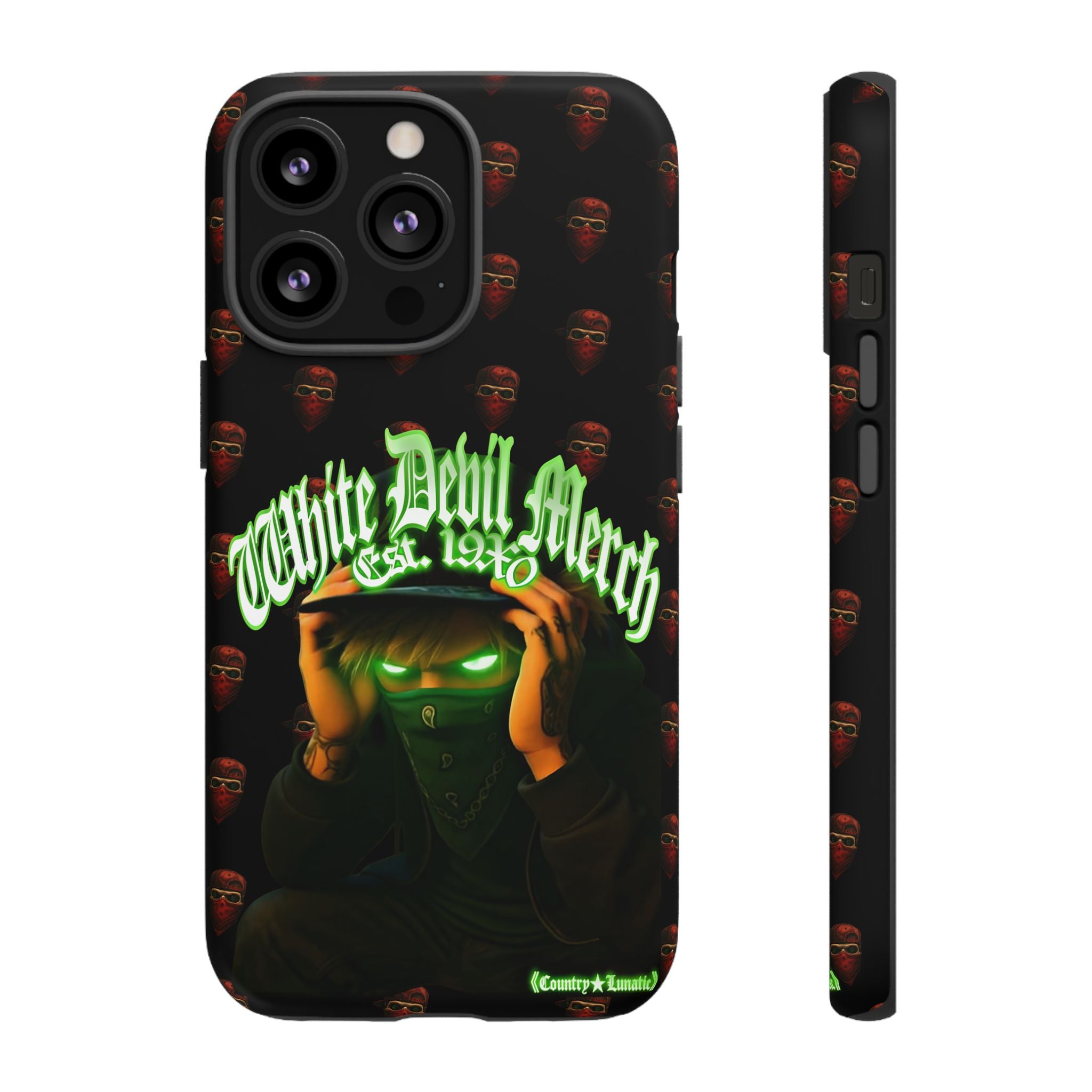 Copy of Copy of Phone Cases - White Devil Merch Collection for iPhones and Google Phones
