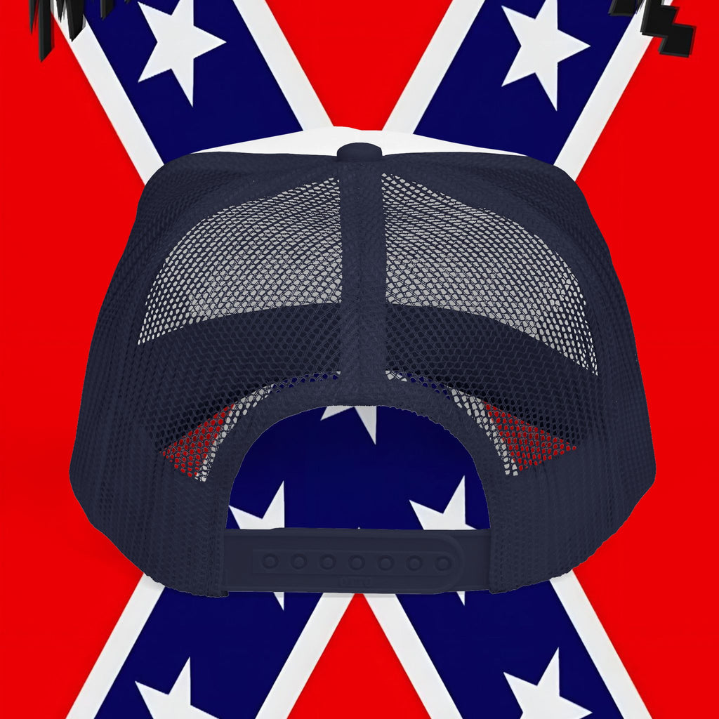 Trucker Cap - Rebel Flag New Logo Design