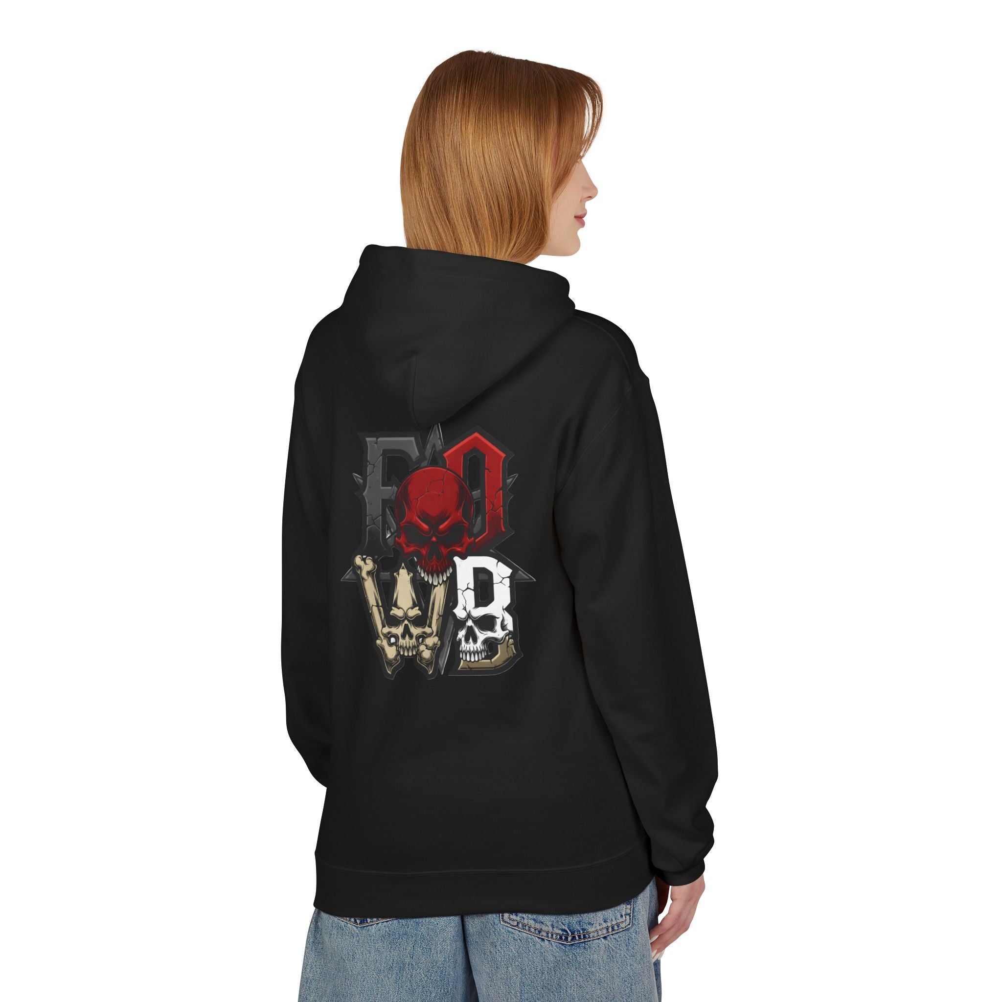 F.O.W.B. Back Art Hoodie — Graphic Midweight Fleece Sweatshirt