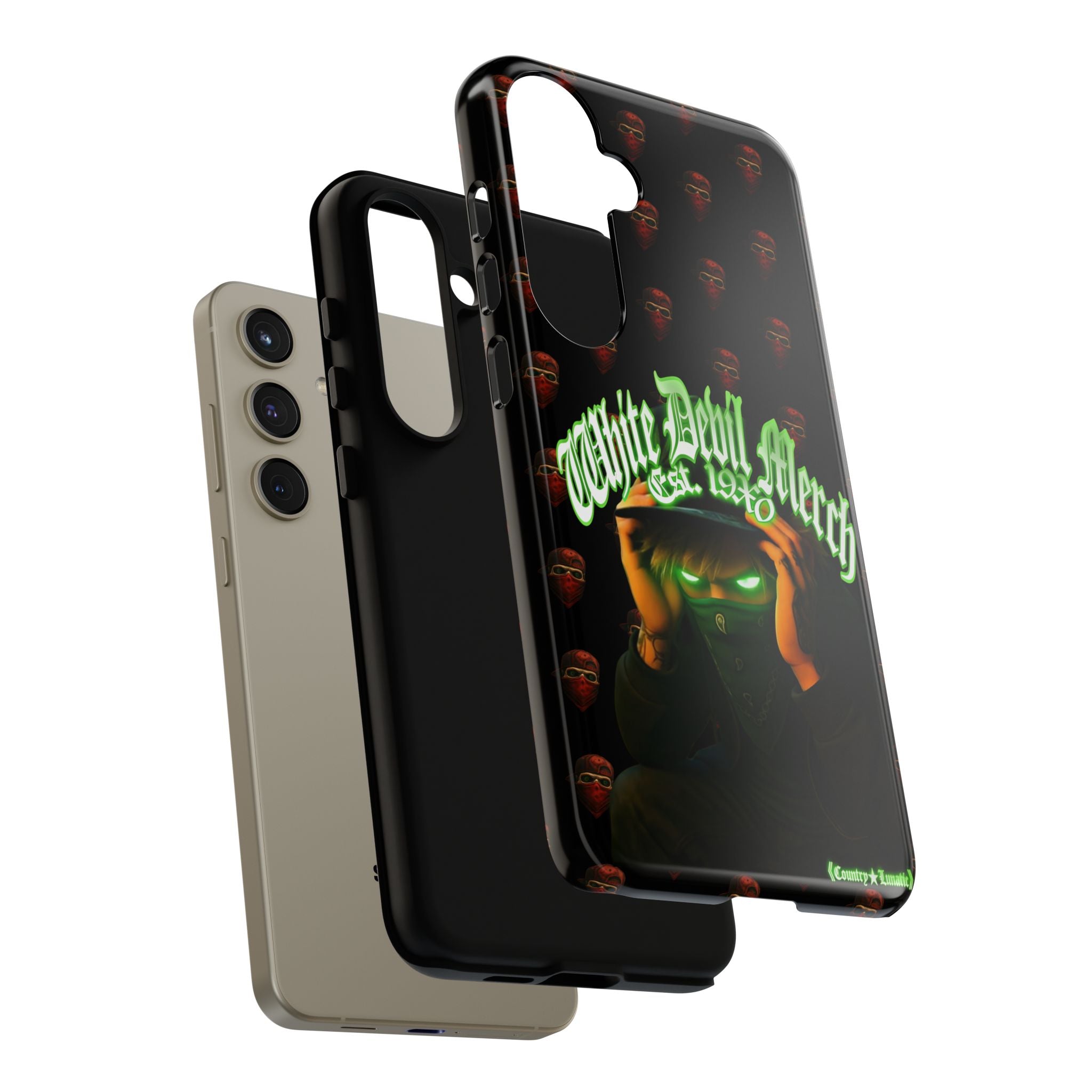 Phone Cases - White Devil Merch Collection for iPhones and Google Phones