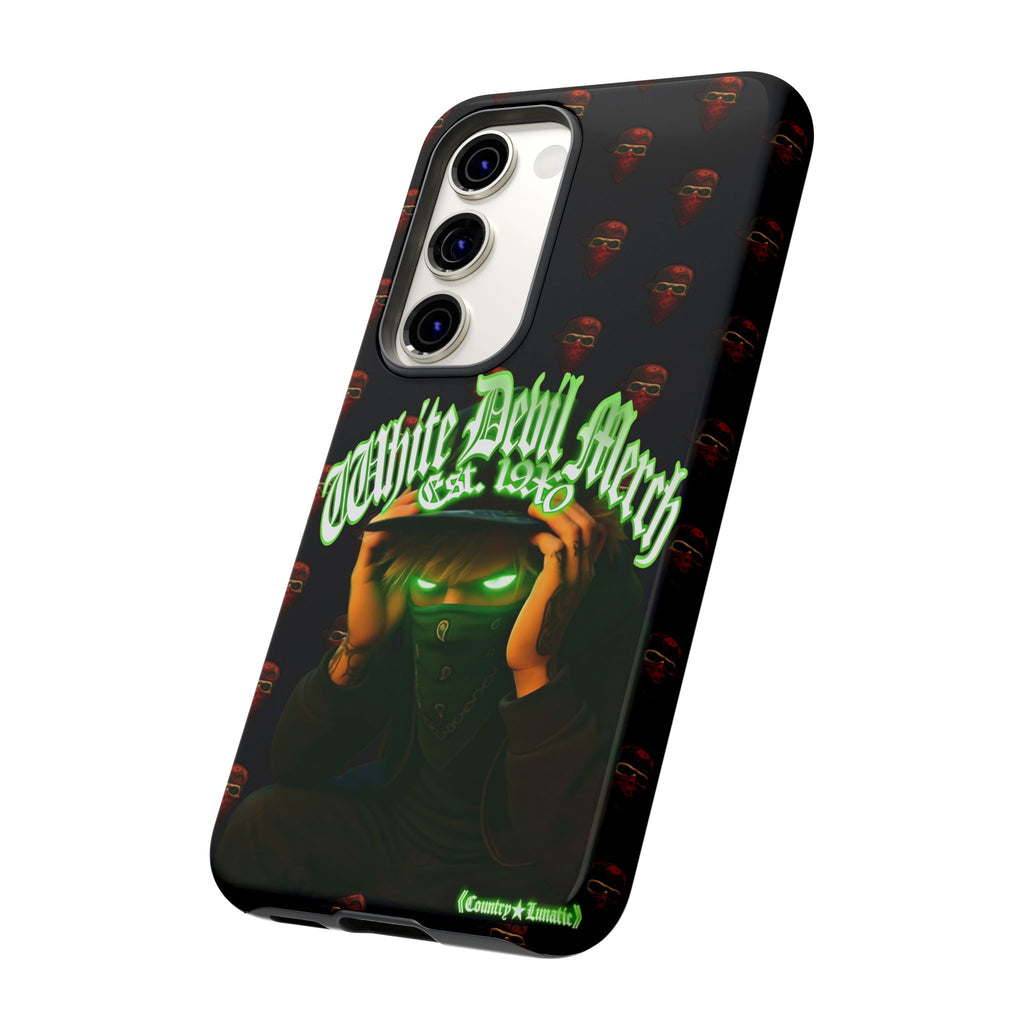 Phone Cases - White Devil Merch Collection for iPhones and Google Phones
