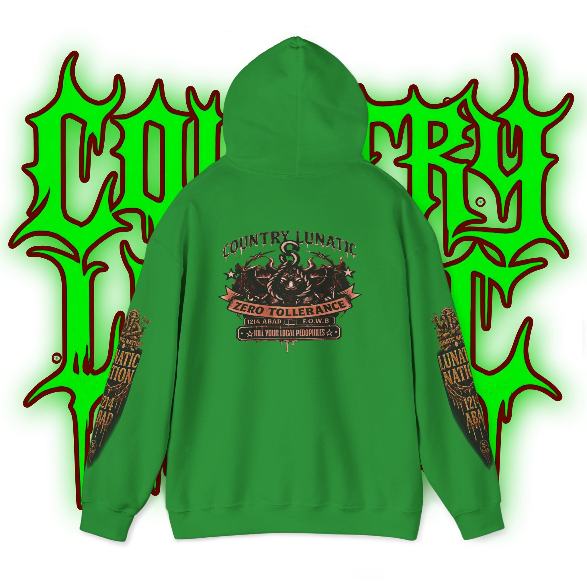 Zero Tolerance 1214 ABAD Lunatic Nation Design