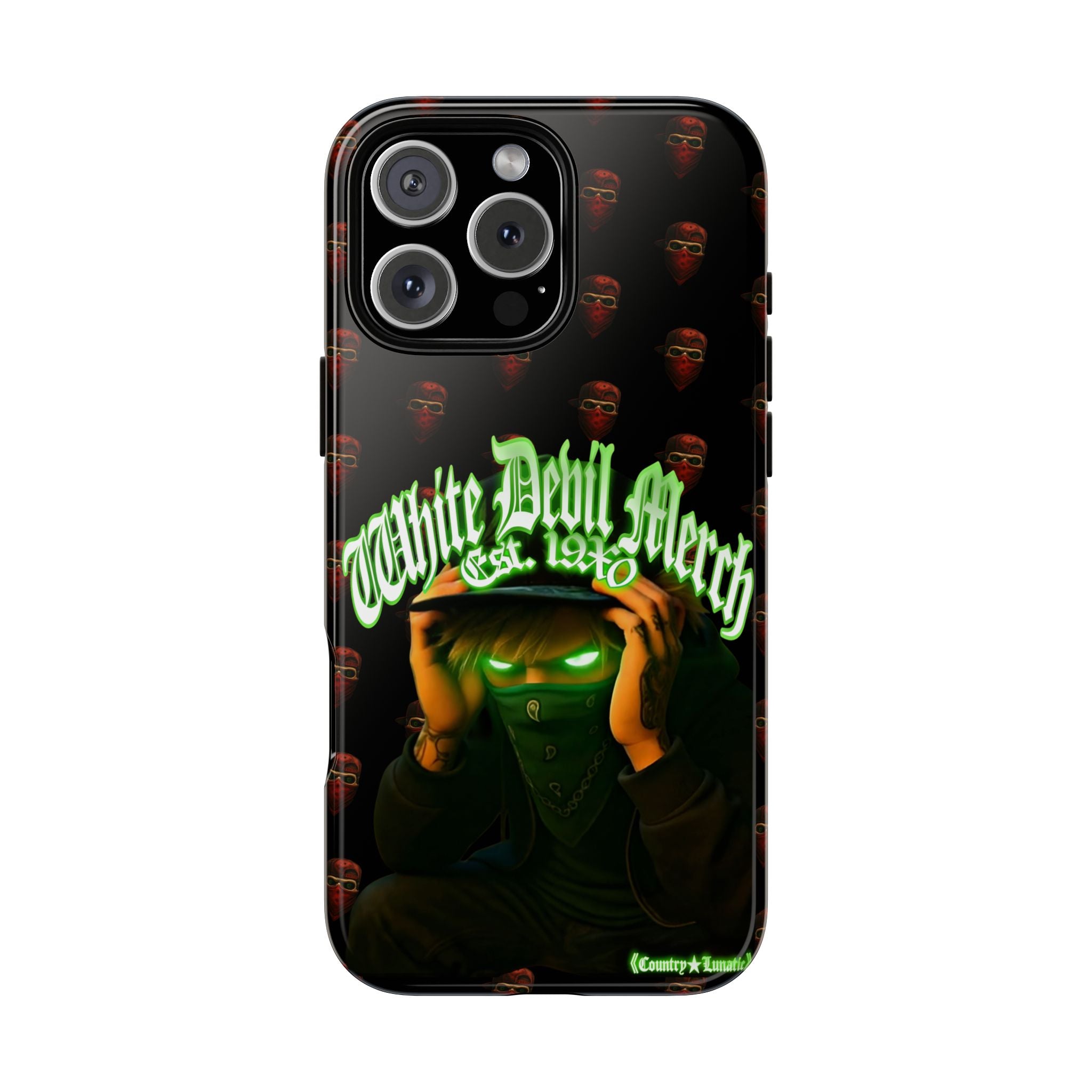 Copy of Copy of Phone Cases - White Devil Merch Collection for iPhones and Google Phones