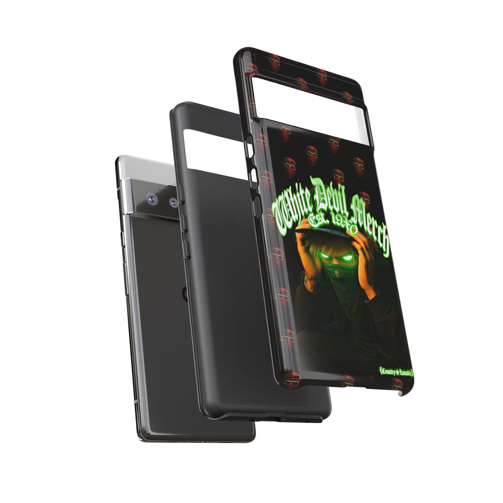 Phone Cases - White Devil Merch Collection for iPhones and Google Phones