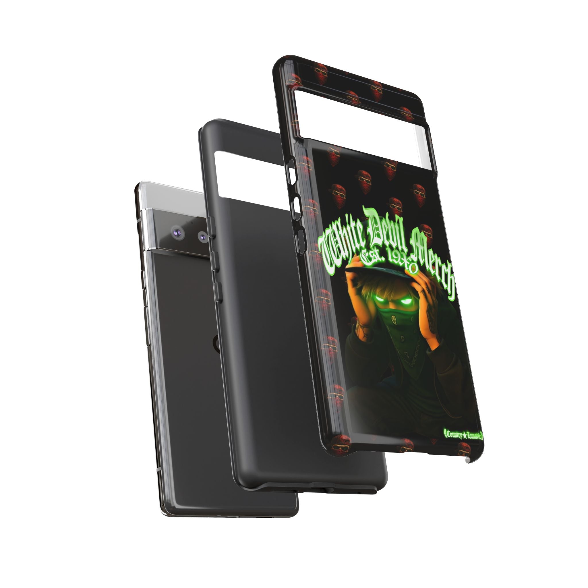 Phone Cases - White Devil Merch Collection for iPhones and Google Phones